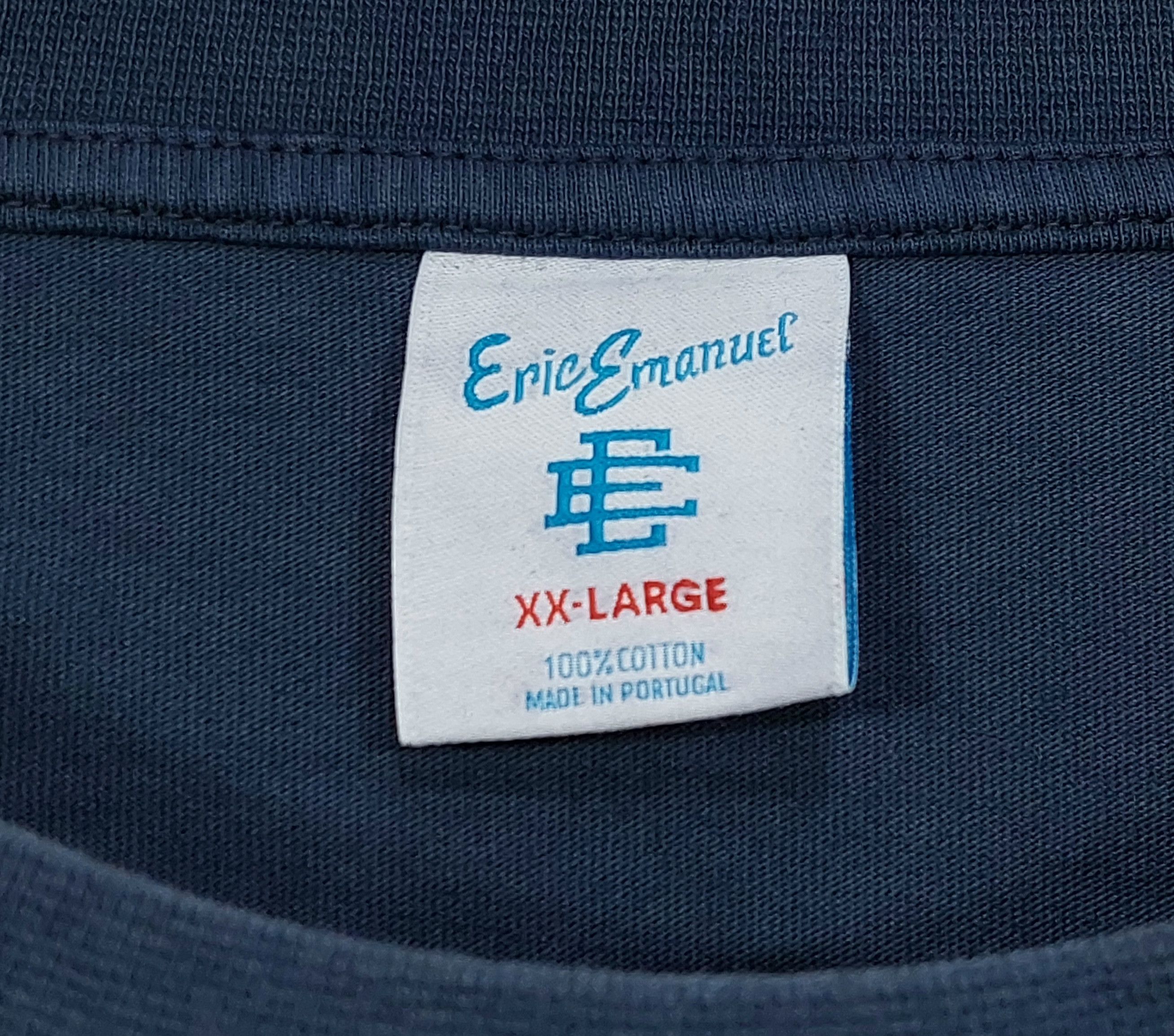 Eric Emanuel EE MIA ss tshirt - washed navy XXL Size US XXL / EU 58 / 5 - 3 Thumbnail