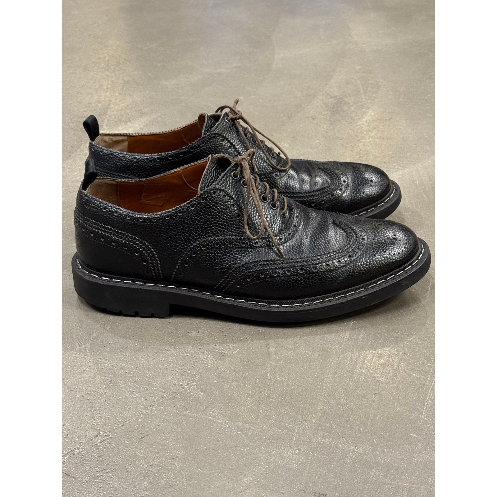 Givenchy 2010s Givenchy by Riccardo Tisci metal seam derby shoes Size US 12 / IT 42 - 5 Thumbnail