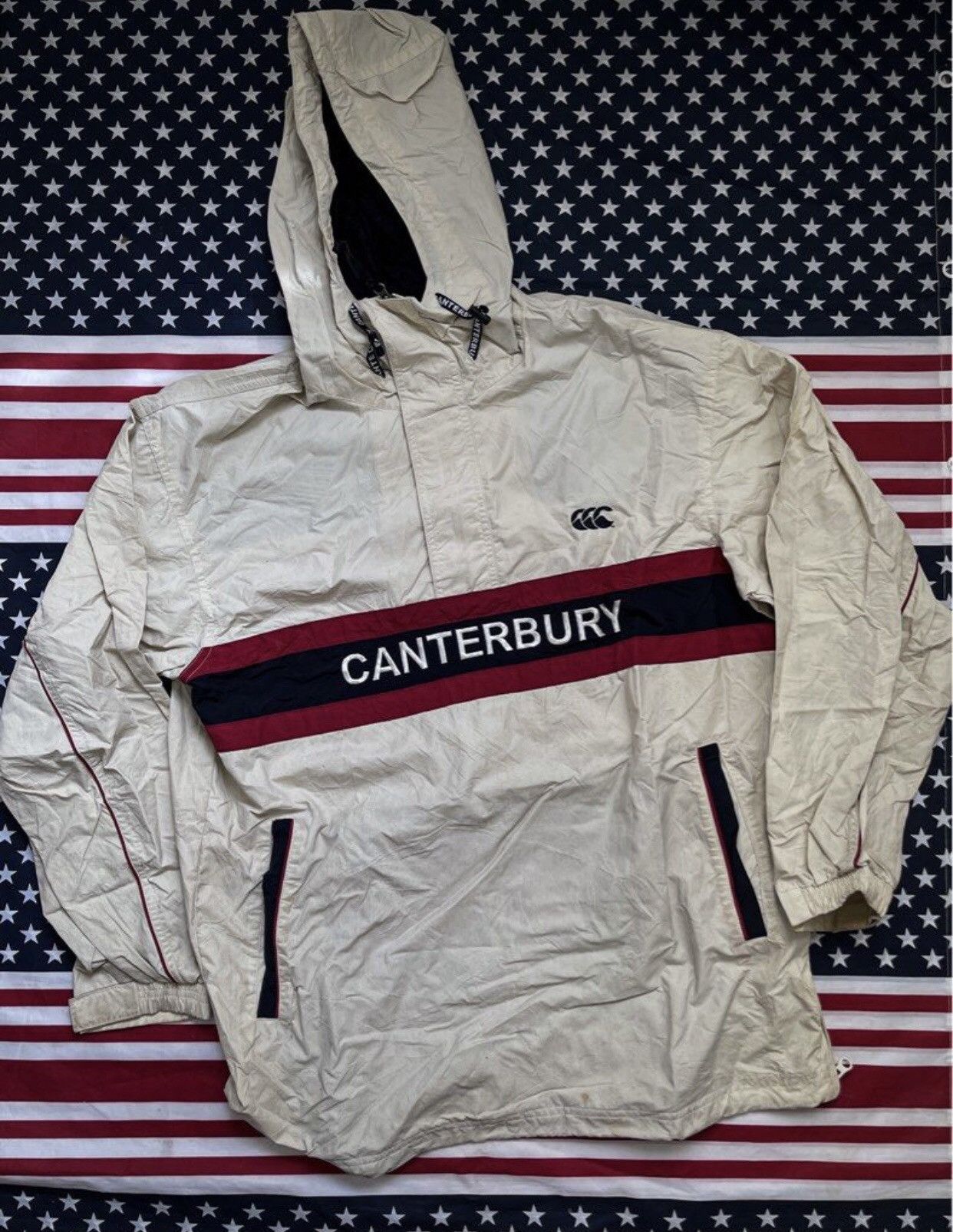 Canterbury of New Zealand × Vintage Vintage Canterburry Anorak 90s Size US M / EU 48-50 / 2 - 1 Thumbnail