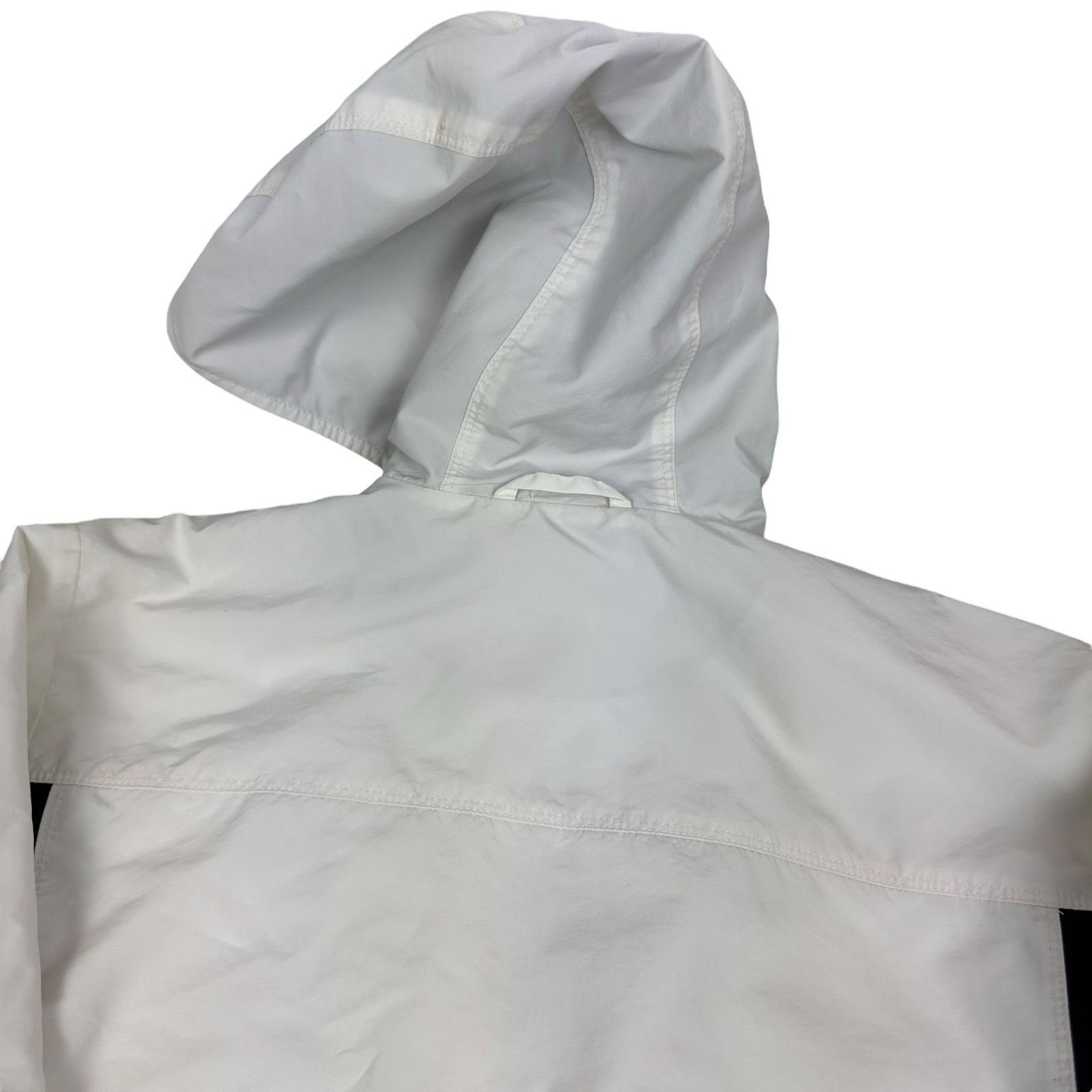 Nike Nike Womens White Swoosh Full Zip Windbreaker Jacket S (4-6) Size S / US 4 / IT 40 - 5 Thumbnail
