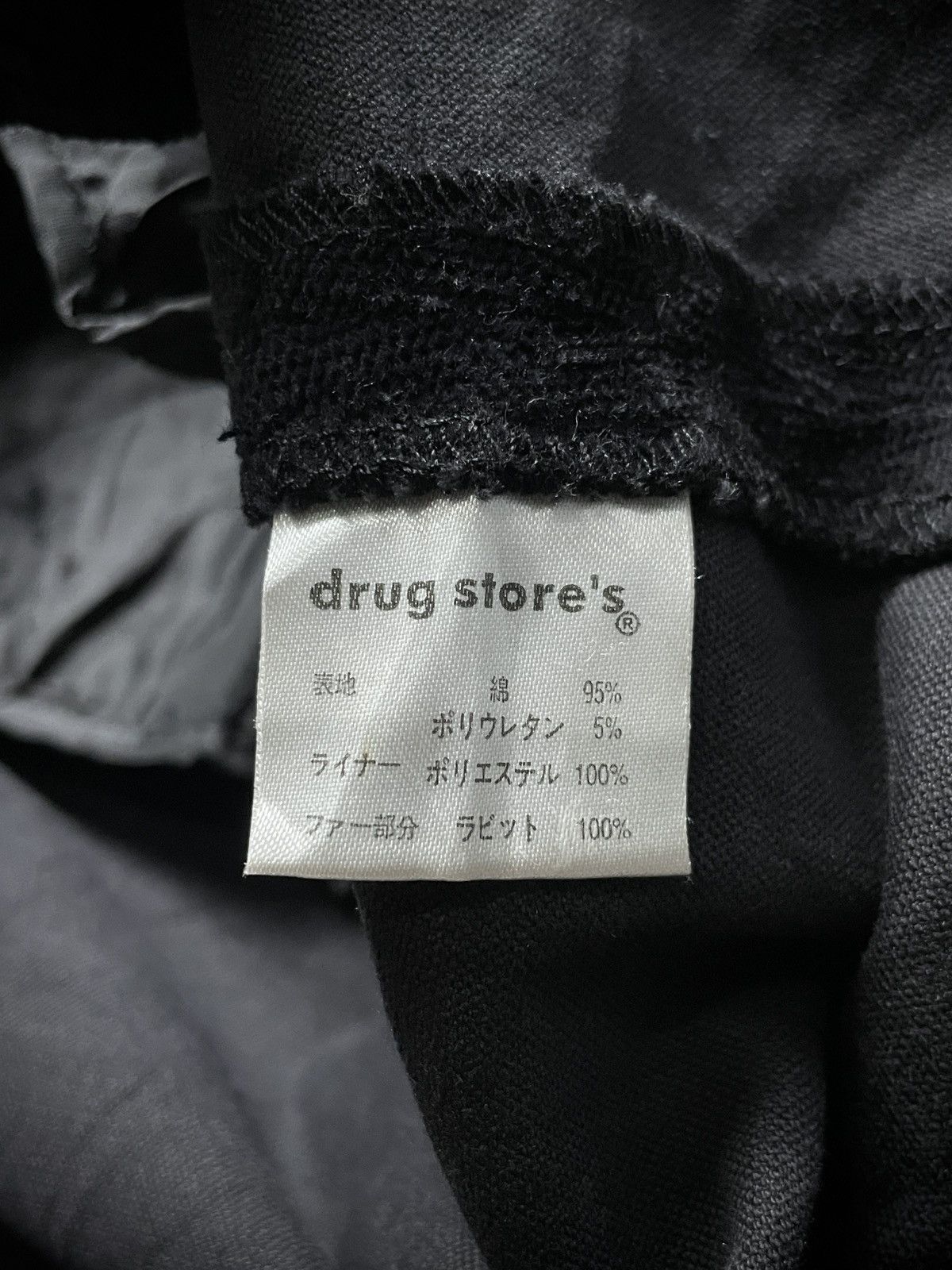 If Six Was Nine 2000’s Drug Store’s - Vkei Style Button Trim Fur Jacket Size US L / EU 52-54 / 3 - 9 Thumbnail