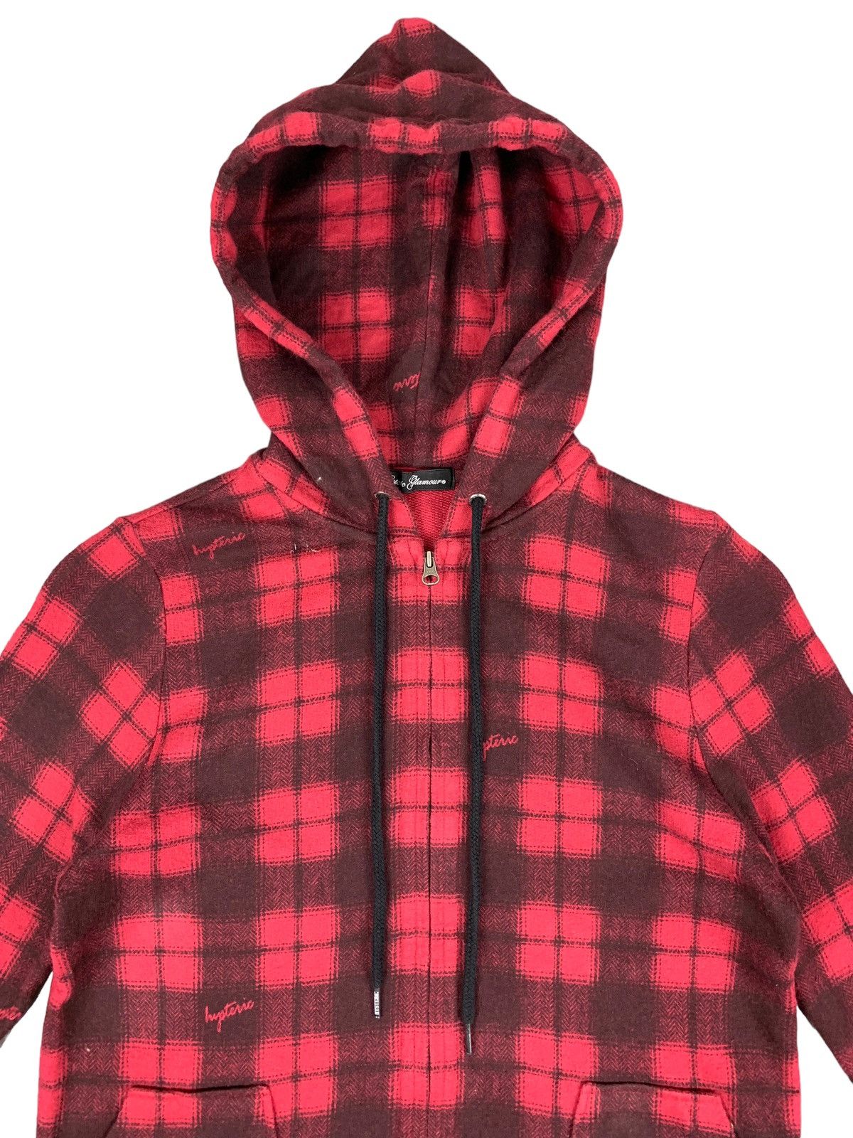 Hysteric Glamour Checkered Hoodie