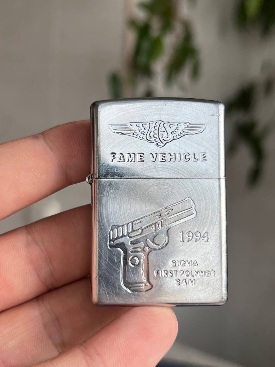 Japanese Brand × Vintage Y2K ELEGANCE PISTOL GUN GEOMETRIC METAL PUNK ROCK LIGHTER Size ONE SIZE - 1 Thumbnail