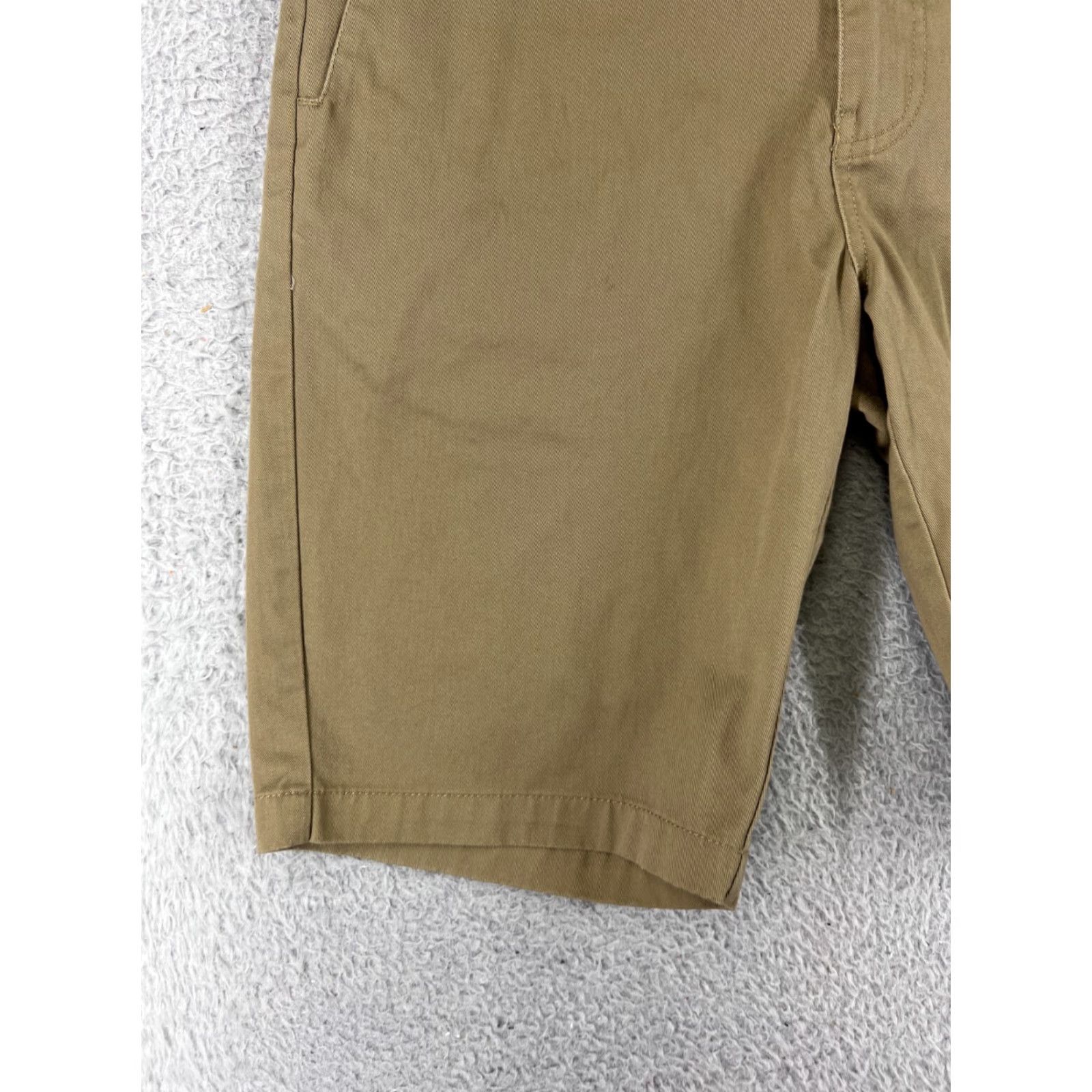 Volcom Volcom Mens Shorts 29 Beige Chino Canvas Beach Casual Cotton Blend Size US 29 - 6 Thumbnail
