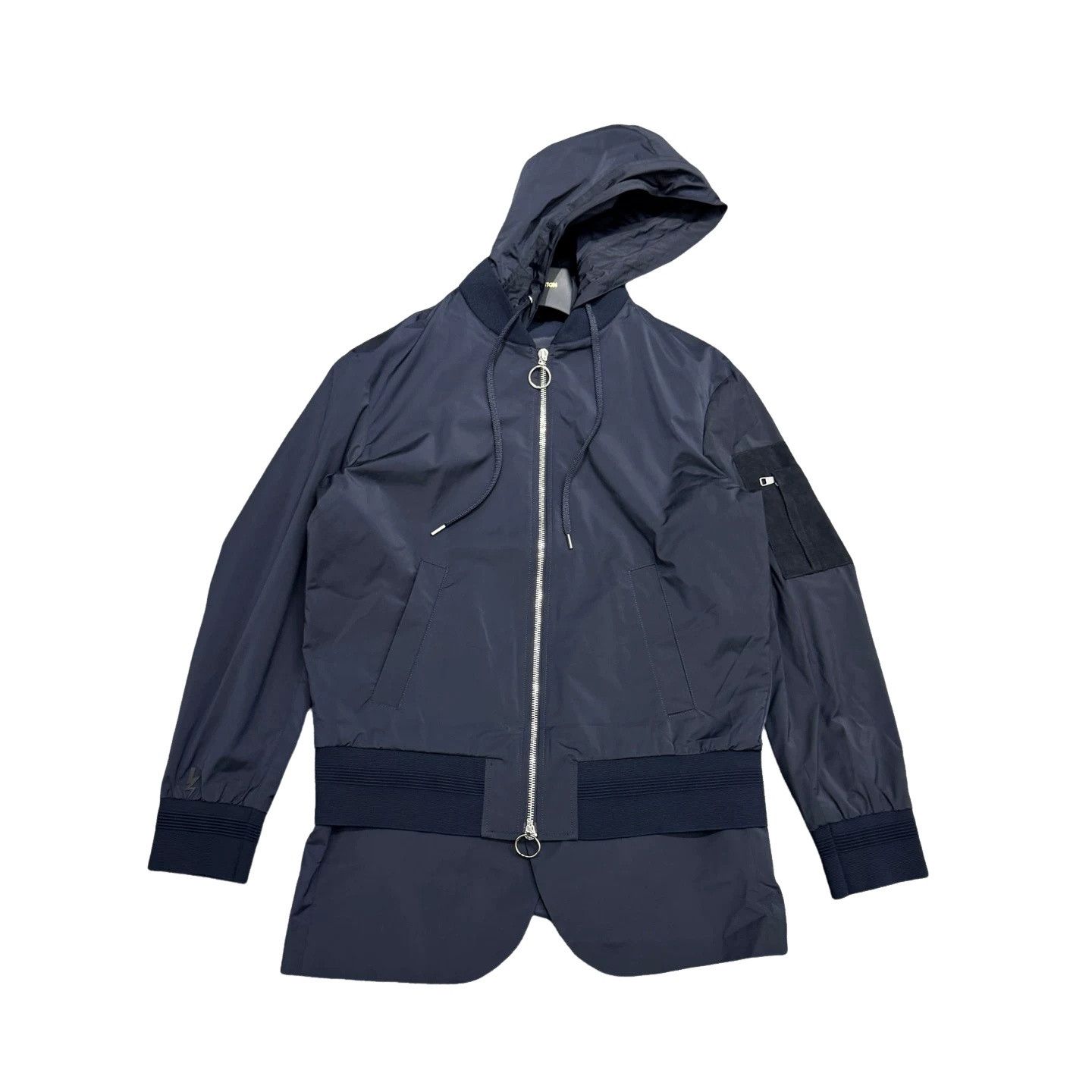 Neil Barrett Neil Barrett Hybrid Layered Bomber Jacket Size M Size US M / EU 48-50 / 2 - 1 Thumbnail