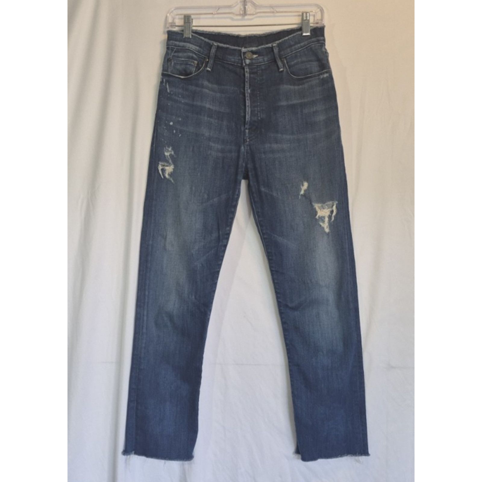 Other Mother The Double Fray Vagabond Take the Edge Off Jeans 27 Size 27" / US 4 / IT 40 - 4 Thumbnail