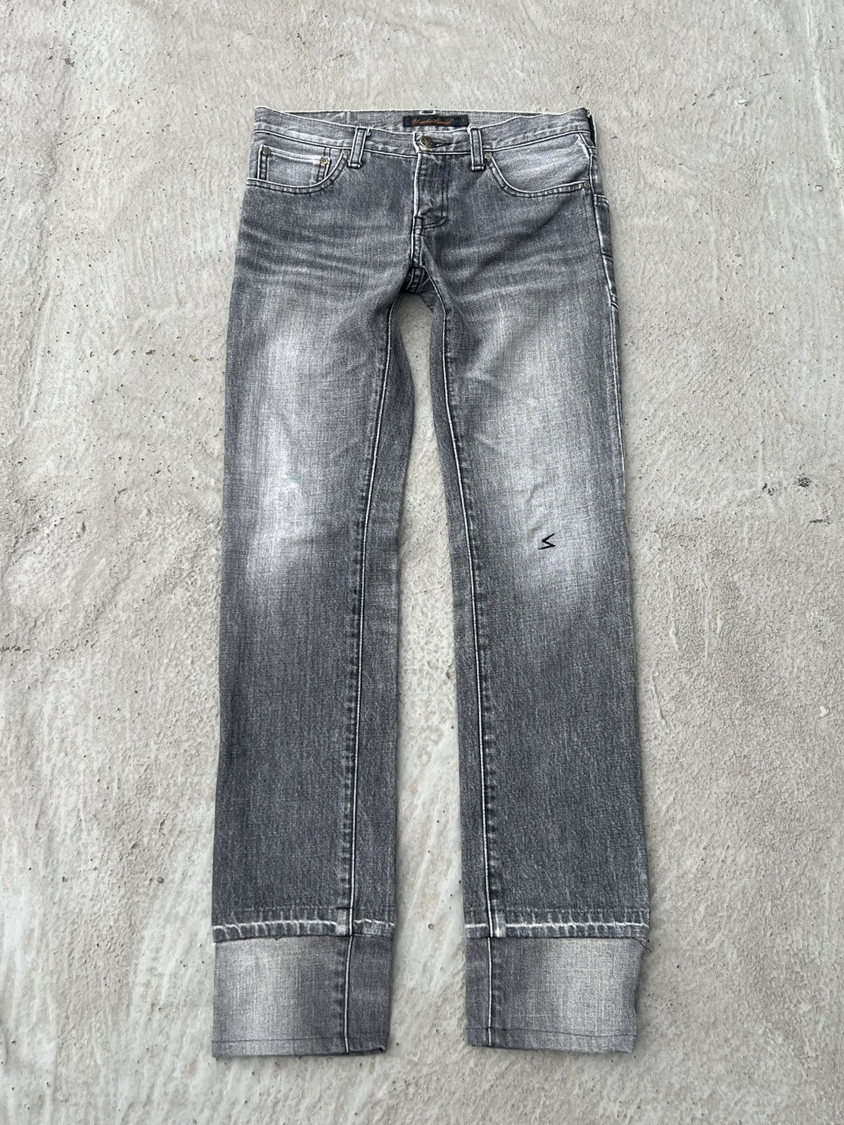 Undercover Undercover AW05 ‘Arts and Crafts’ denim Size US 29 - 2 Thumbnail