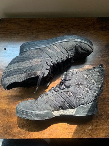 Designer  Jeremy Scott  Streetwear Jeremy Scott Adidas Asap Rocky Shoes  Y2K Opium Fashion Wings | Grailed