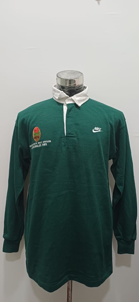 Nike vintage Jersey rugby England South West vs USA 1989 Size US L / EU 52-54 / 3 - 1 Thumbnail