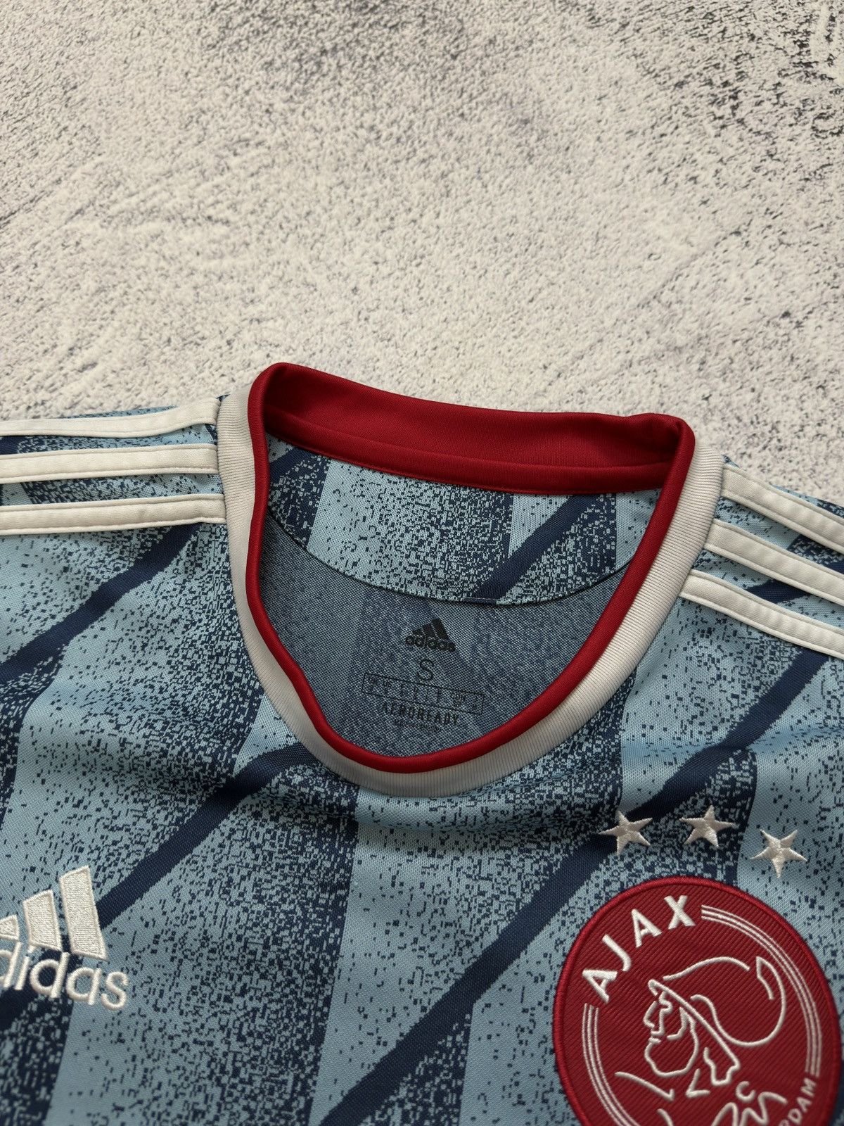 Adidas ADIDAS AJAX AMSTERDAM 2020 2021 AWAY FOOTBALL SHIRT JERSEY Size US S / EU 44-46 / 1 - 4 Thumbnail