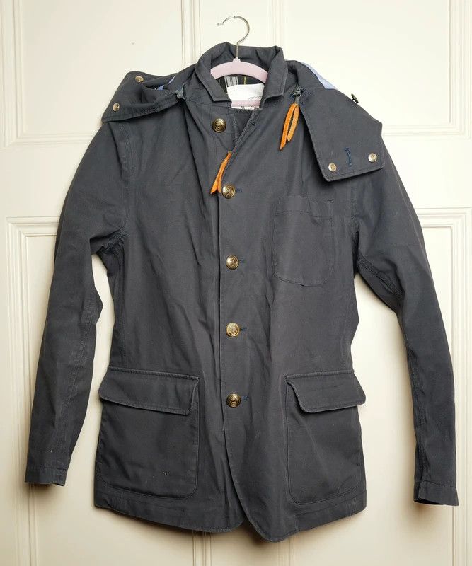 Nanamica Nanamica Gore-tex Hooded Coat Size US S / EU 44-46 / 1 - 1 Thumbnail