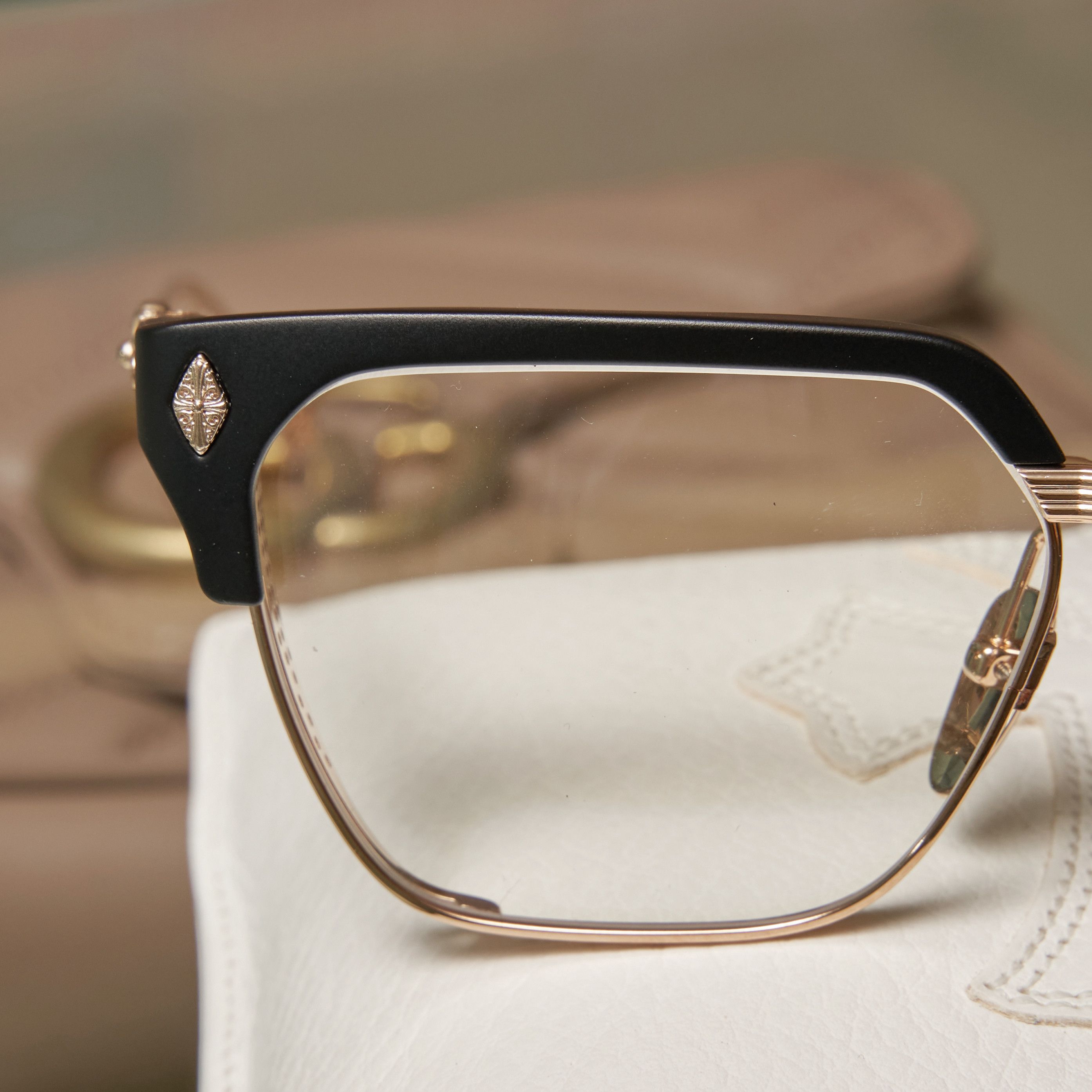 Chrome Hearts CHROME HEARTS LGMA Matte Black/Gold Plated Size ONE SIZE - 8 Thumbnail