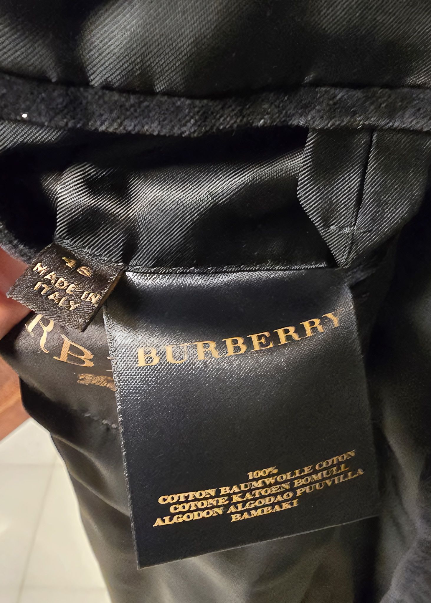 Burberry Prorsum PRORSUM VELVET TRENCH COAT Size US M / EU 48-50 / 2 - 4 Thumbnail