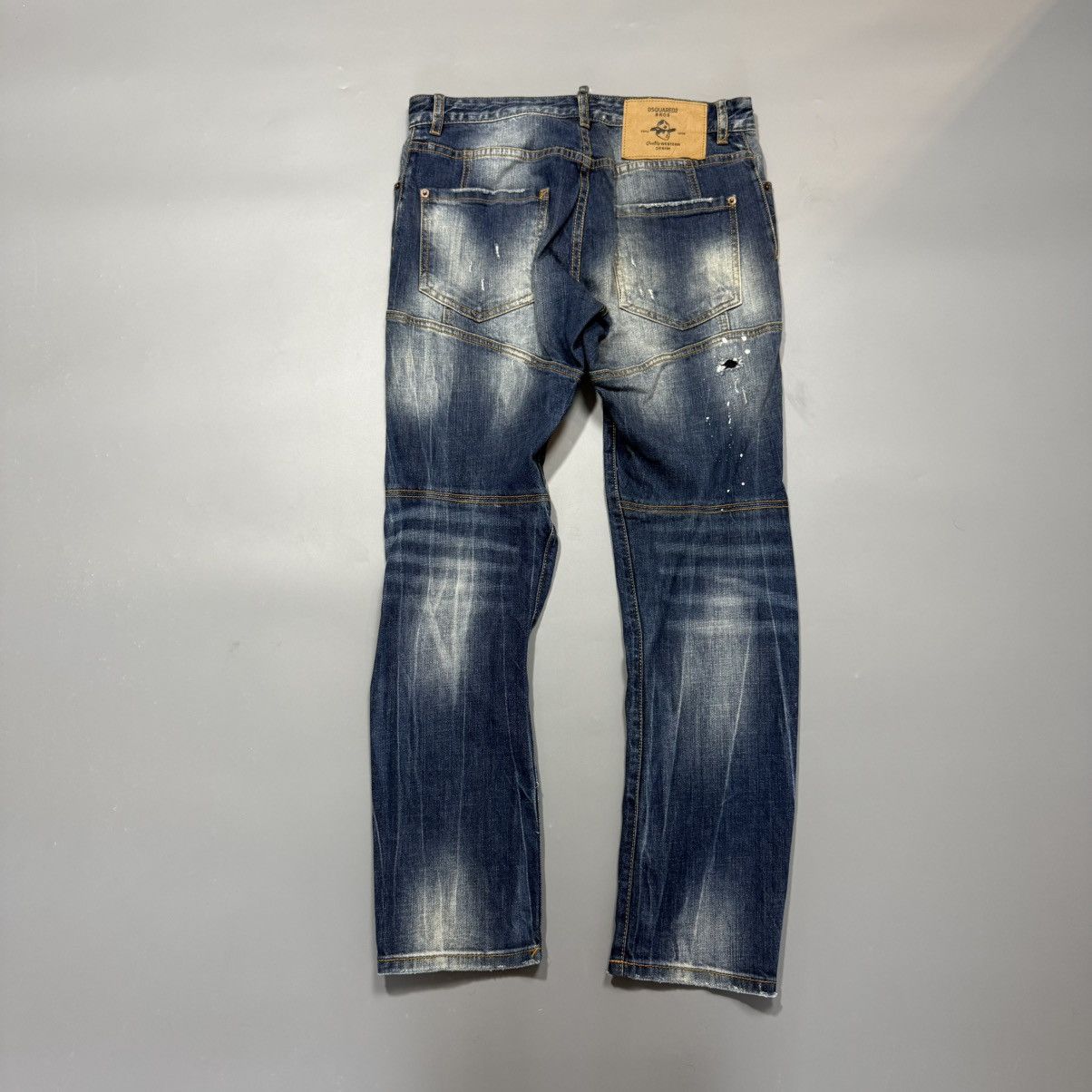 Dsquared2 Vintage Dsquared2 Avant Garde Pocket Jeans Size US 32 / EU 48 - 1 Thumbnail