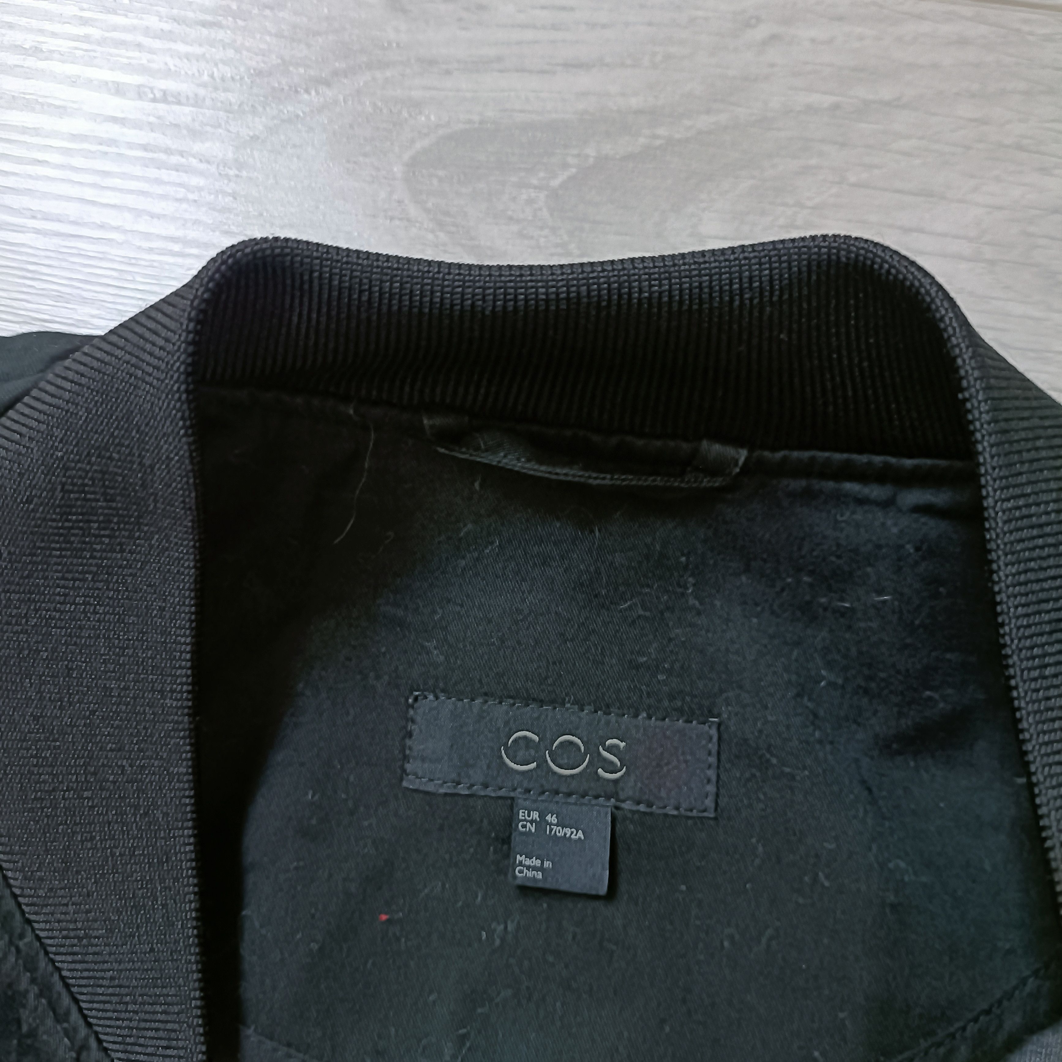 Cos Men's Black Full Zip Jacket ! Size US S / EU 44-46 / 1 - 3 Thumbnail