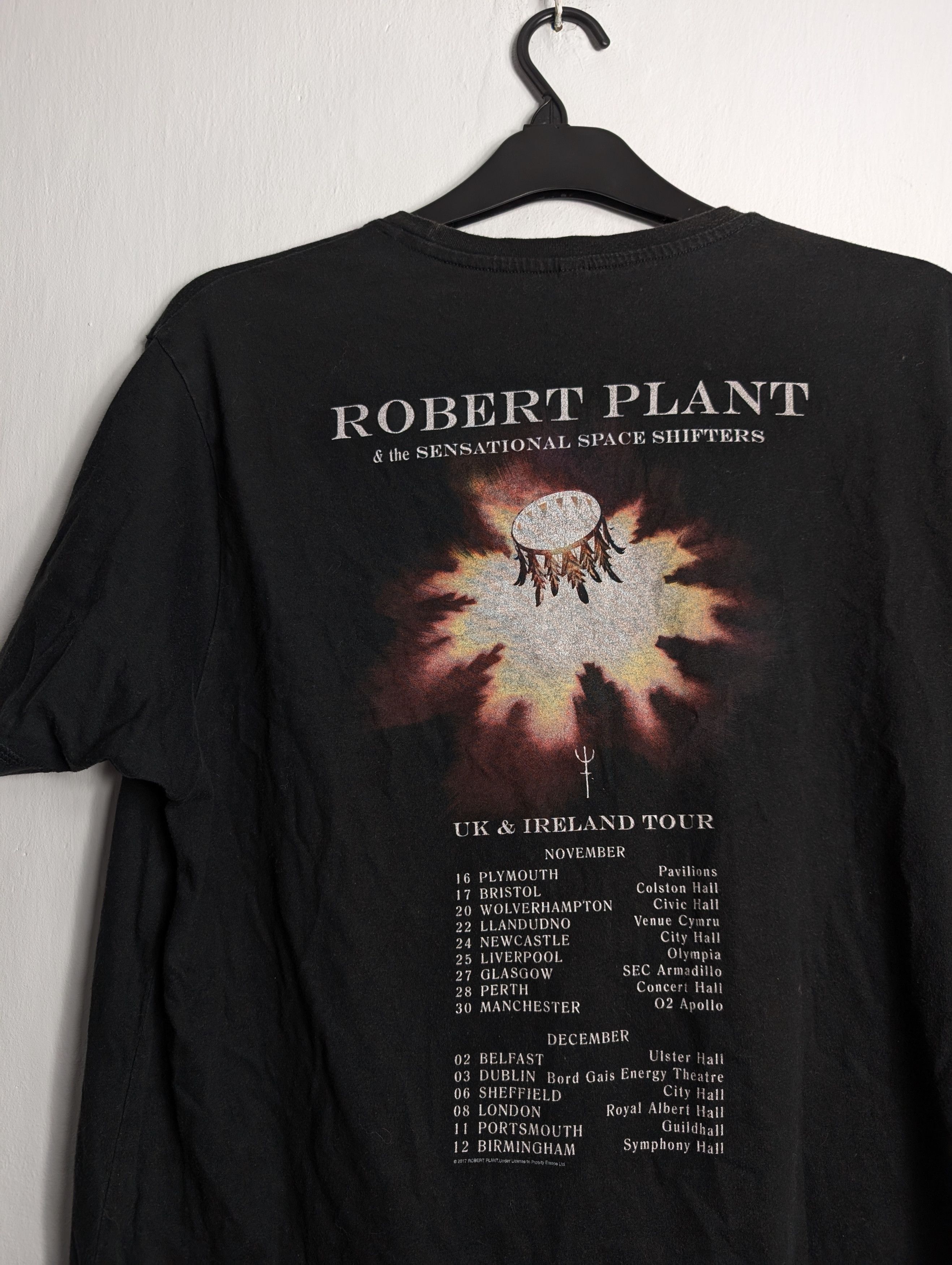 Band Tees Robert Plant Led Zeppelin The 2016 Tour Tee Rock Band Size US XL / EU 56 / 4 - 4 Thumbnail