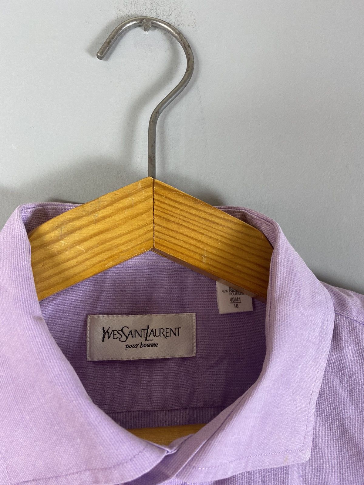 Yves Saint Laurent Vintage Yves Saint Laurent shirt Size US L / EU 52-54 / 3 - 4 Thumbnail