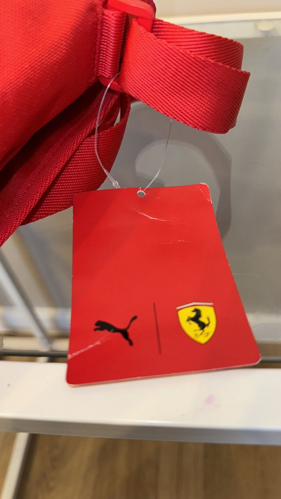 Ferrari × Puma Puma Ferrari crossbody bag vintage moto monstro travis Size ONE SIZE - 8 Thumbnail