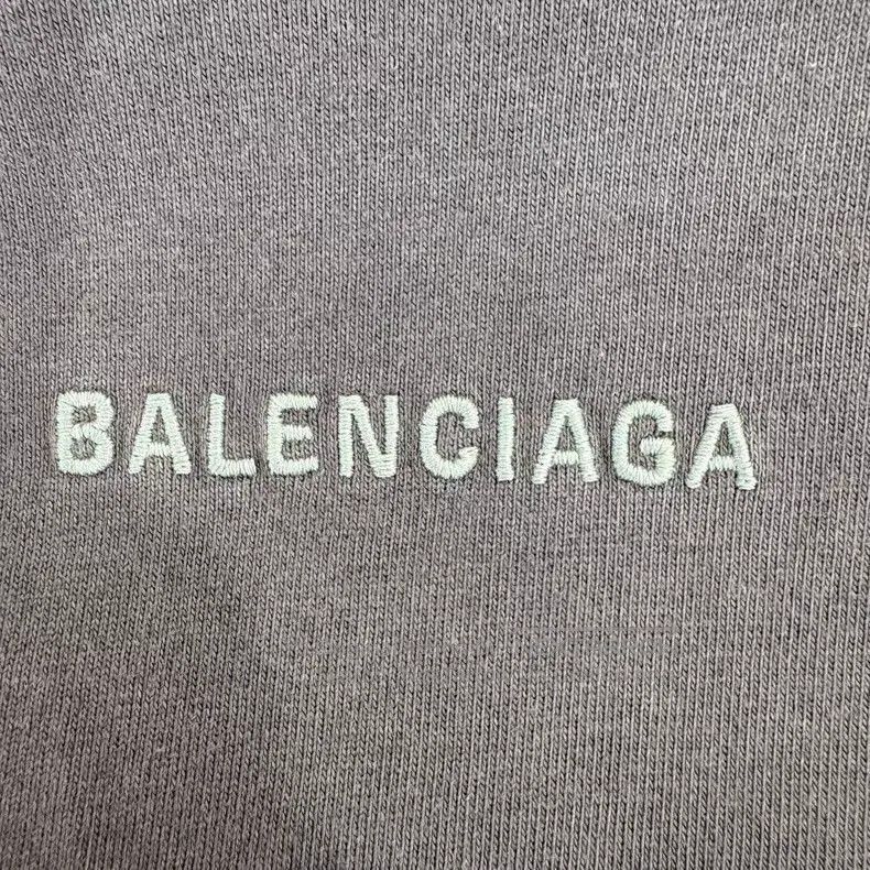 Balenciaga Balenciaga Misty Grey Gradient Embroidered Letter Printed Size US XS / EU 42 / 0 - 6 Thumbnail