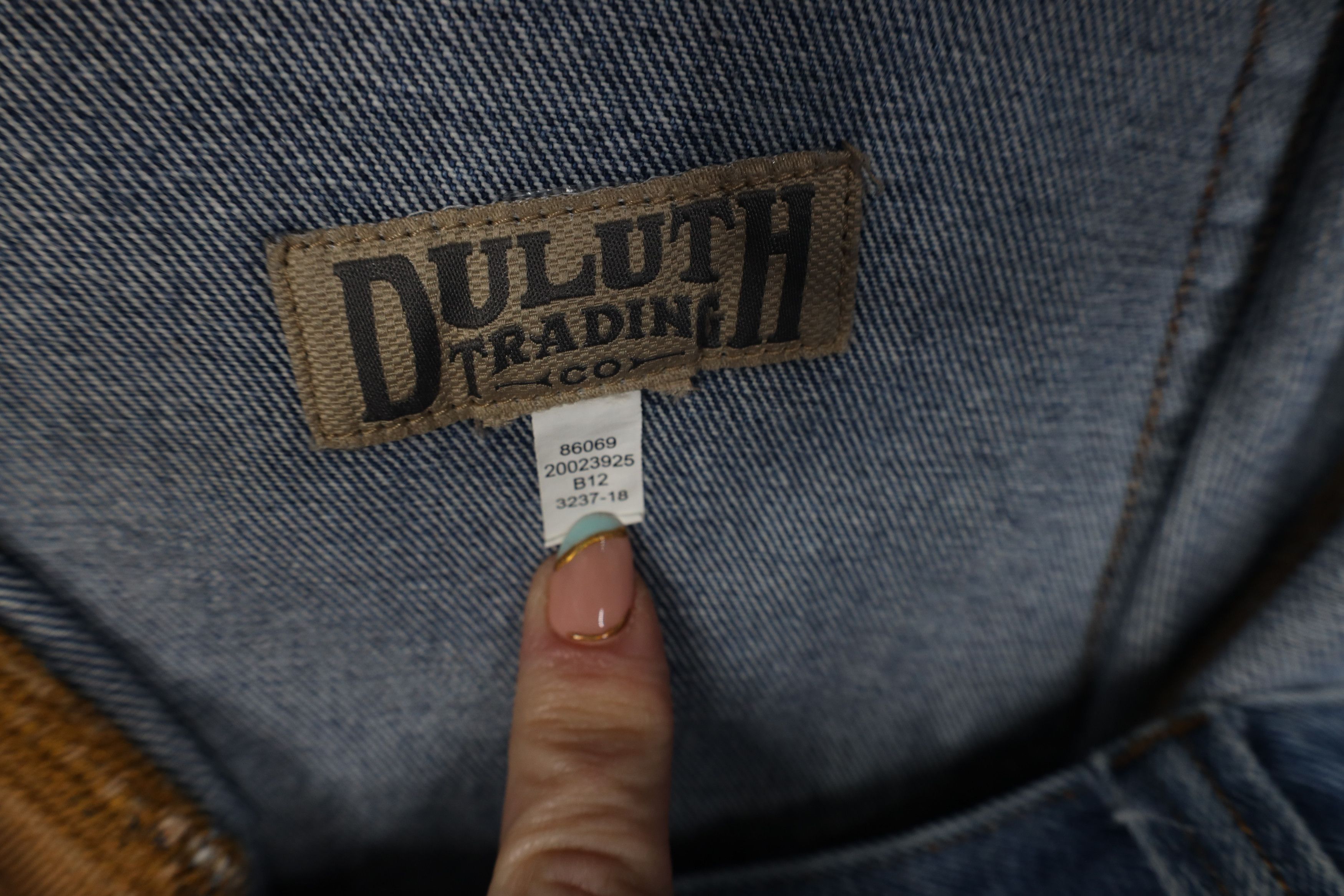 Duluth Trading Company Duluth Trading Co Faded Workwear Wide Leg Denim Jeans Cotton Size US 36 / EU 52 - 7 Thumbnail