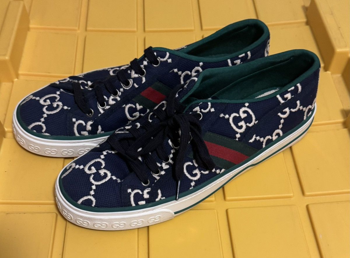 Gucci Gucci Tennis 1977 Navy Blue Size US 10 / EU 43 - 2 Thumbnail