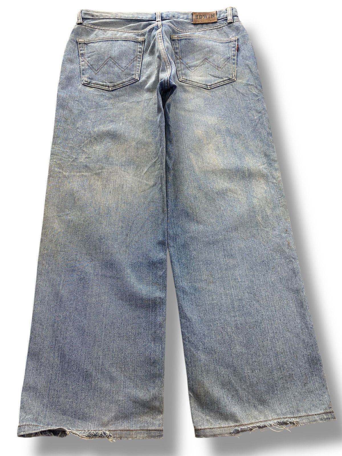 Edwin Edwin Acid Mud Wash Style Baggy Jeans Size US 34 / EU 50 - 3 Thumbnail