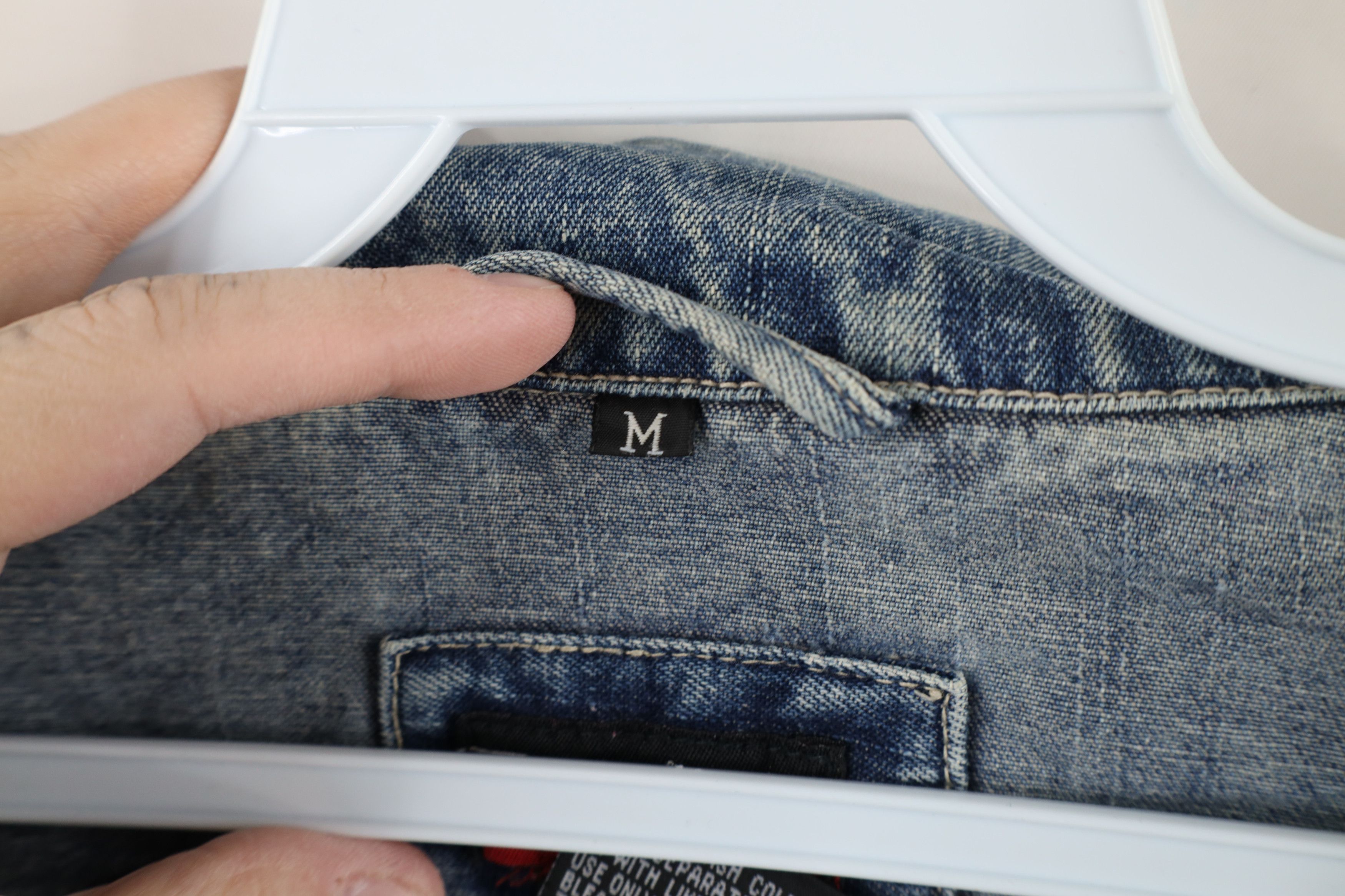 Vintage Vintage 90s Y2K Streetwear Denim Jean Trucker Jacket Blue Size US M / EU 48-50 / 2 - 8 Thumbnail