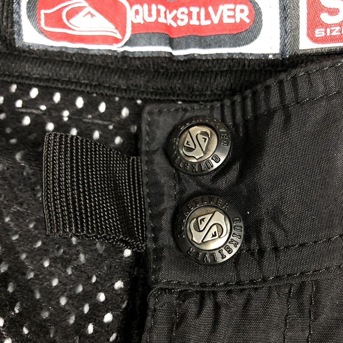 Japanese Brand 📌VINTAGE SKI PANTS WINTER QUICKSILVER MULTI POCKET CARGO Size US 32 / EU 48 - 14 Thumbnail