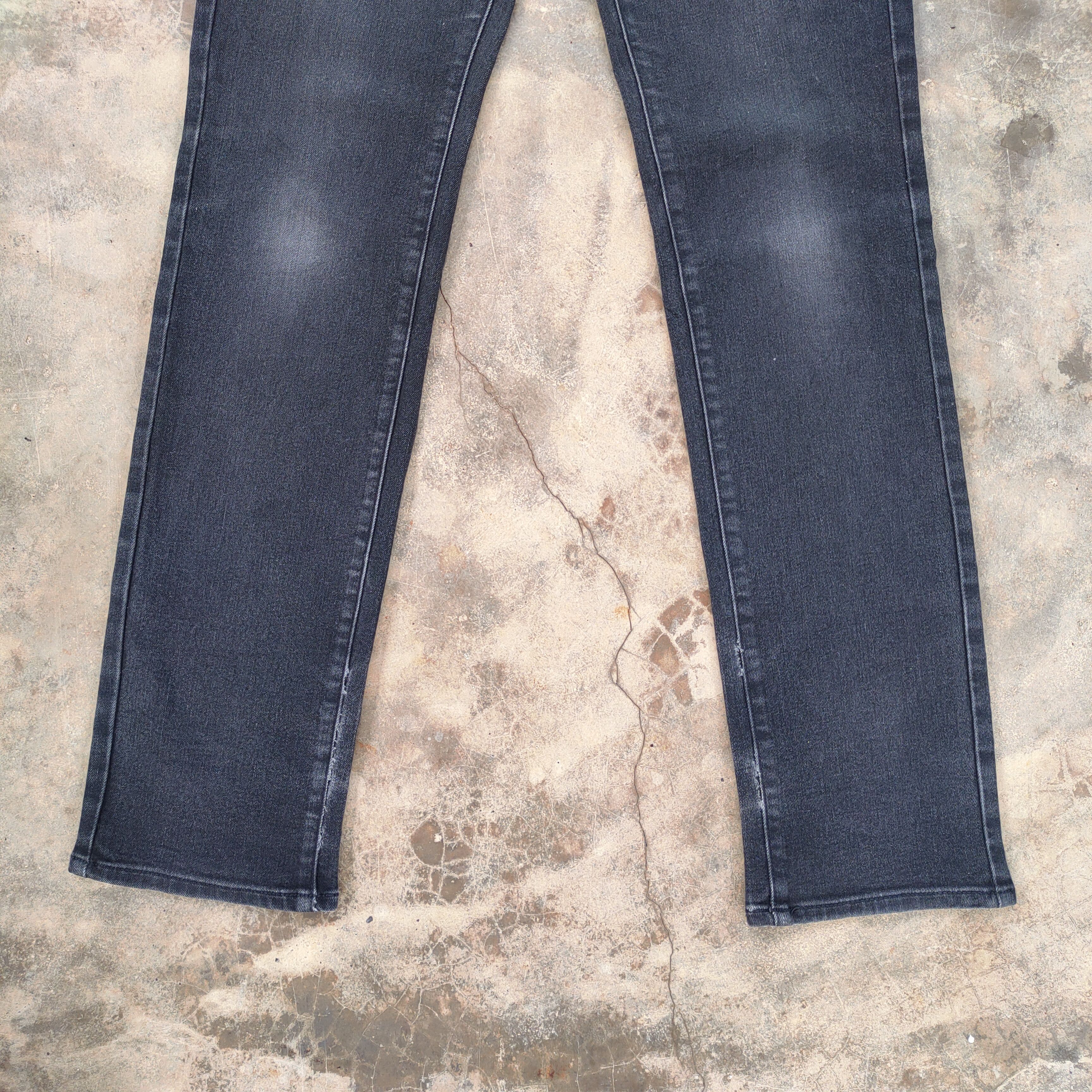 Japanese Brand VINTAGE JAPANESE SKINNY BLACK JEANS DENIM PANTS Size US 29 - 4 Thumbnail
