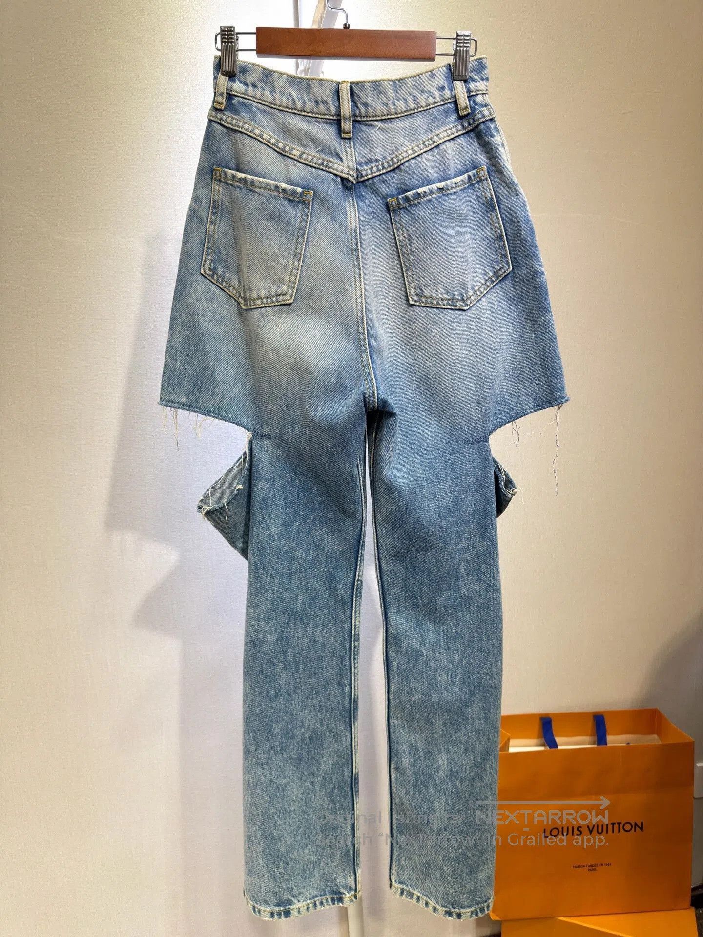 Maison Margiela Maison Margiela Distressed Denim Pants Size 36. Size US 36 / EU 52 - 2 Thumbnail