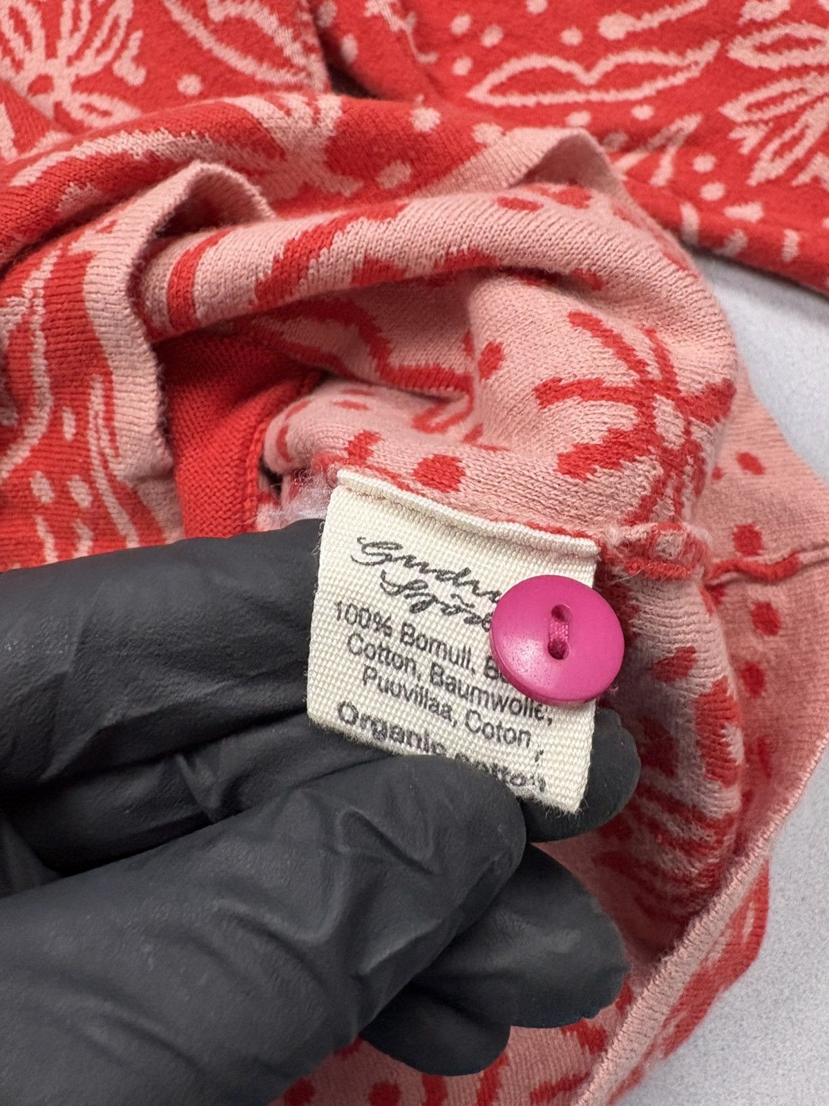 Other Gudrun Sjödén Floral Pattern Cardigan Cotton Scandinavian M Size US M / EU 48-50 / 2 - 10 Thumbnail