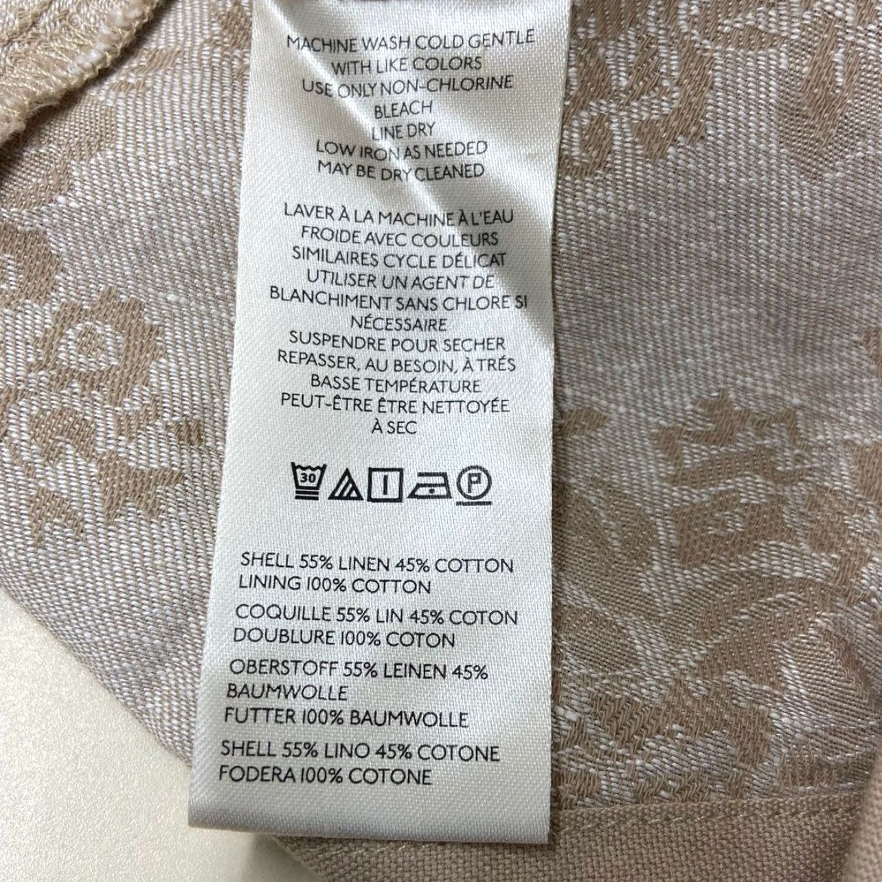 BY ANTHROPOLOGIE Corset Seamed Mini Dress Women 2X Beige Plus Linen Short Dress NPS vs-149151 Behav?