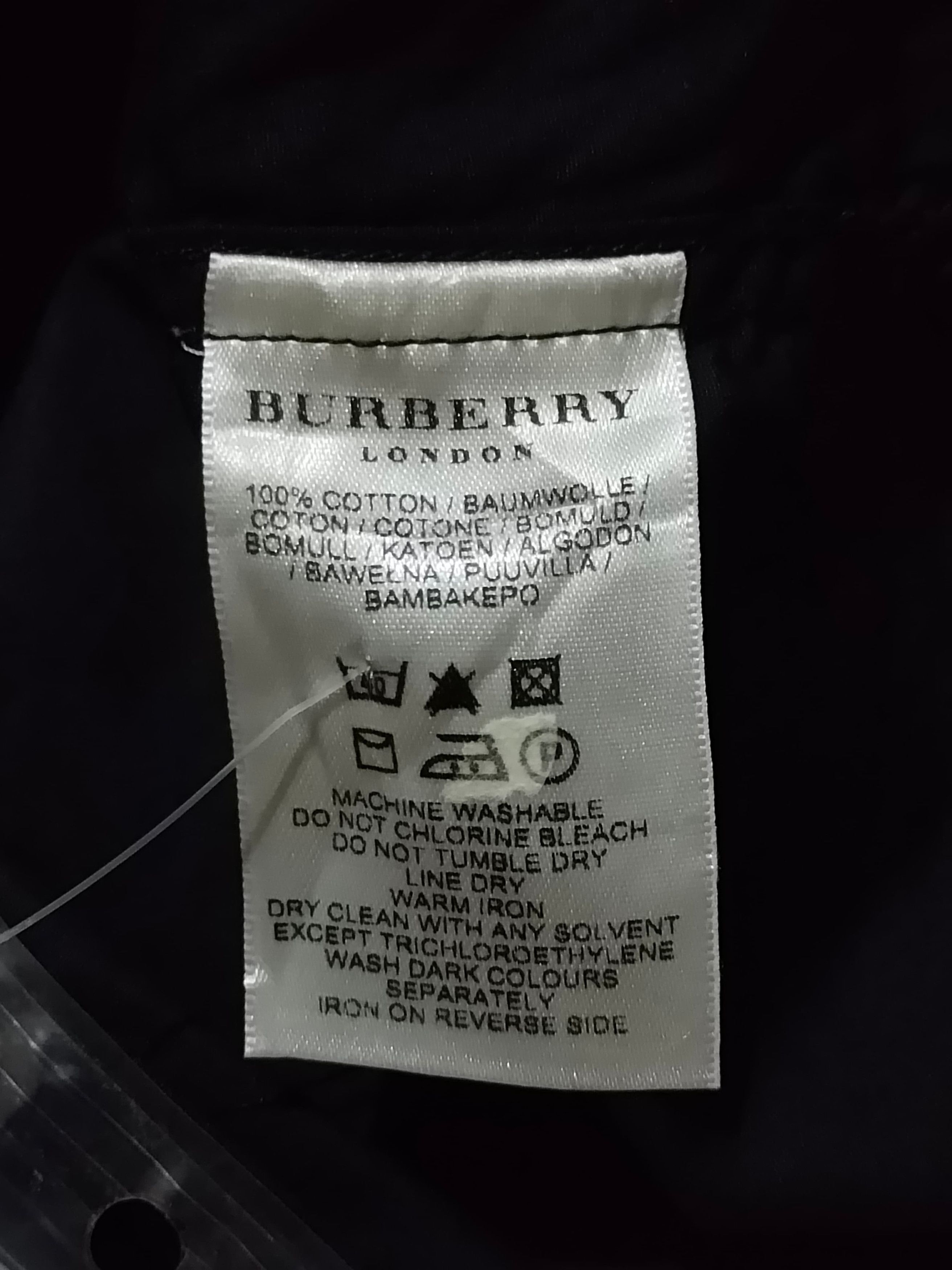 Burberry RARE ITEM !!! Burberry Shirt Made in UK Size US XL / EU 56 / 4 - 11 Thumbnail