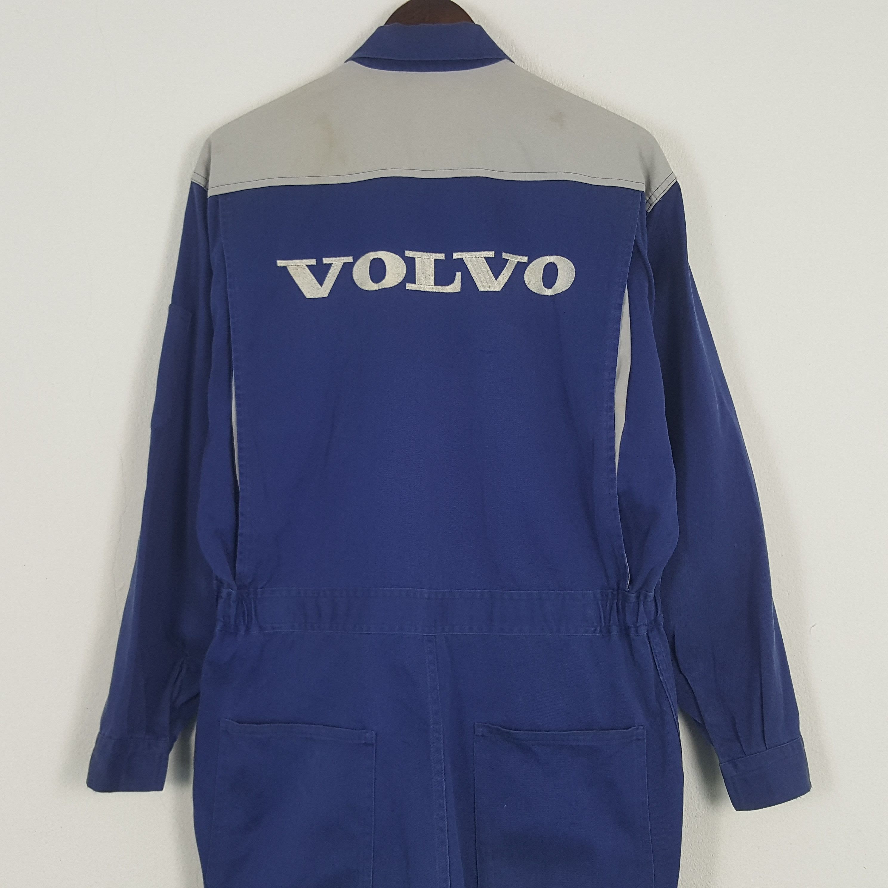 Japanese Brand × Vintage Vintage Volvo Embroidery Logo Coverall Jumpsuit Jacket Size US XL / EU 56 / 4 - 2 Thumbnail