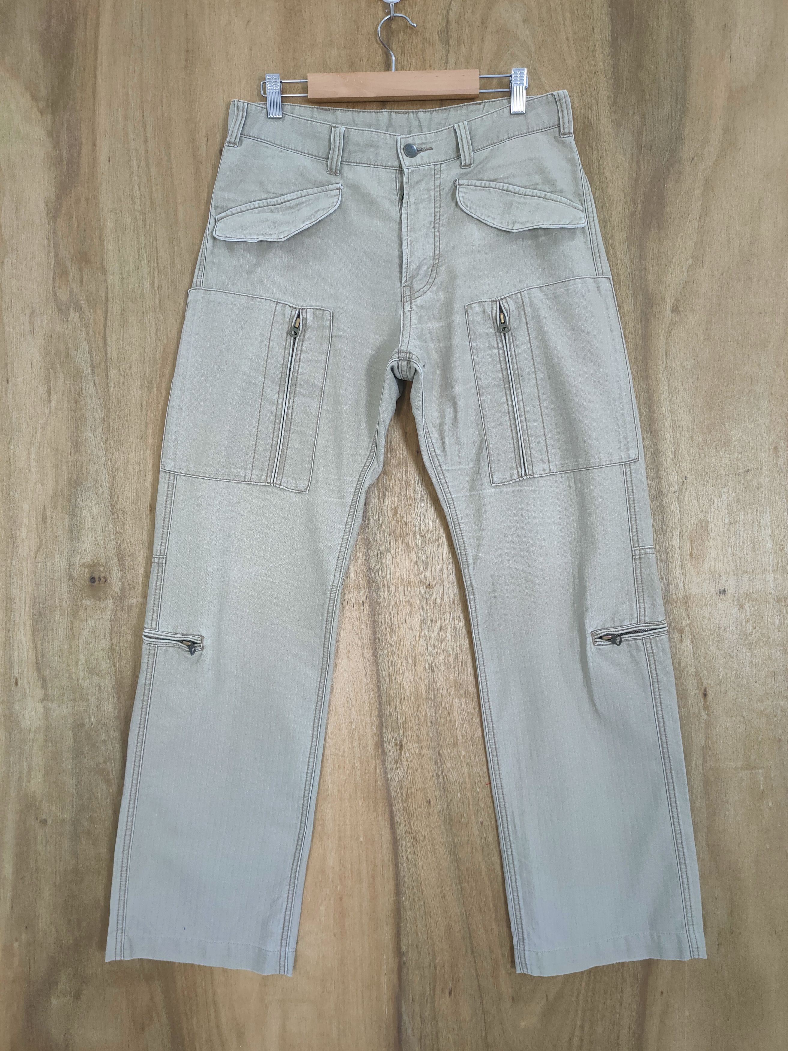 Japanese Brand × Takeo Kikuchi VINTAGE TAKEO KIKUCHI CARGO PANTS Size US 32 / EU 48 - 2 Thumbnail