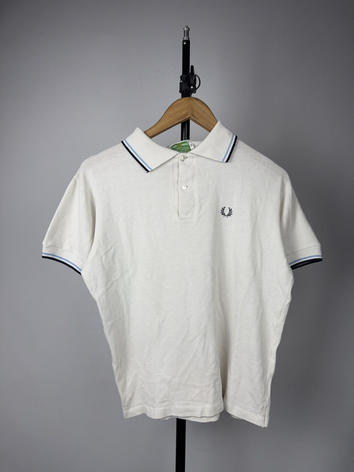 Fred Perry 80s Vintage Fred Perry Retro Rare Polo Made in England Size US S / EU 44-46 / 1 - 1 Thumbnail