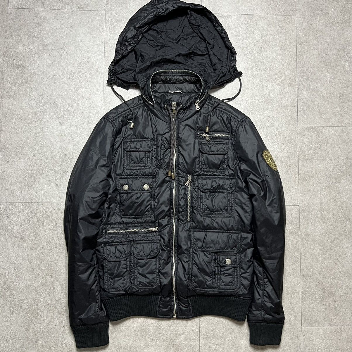 Dolce & Gabbana Dolce&Gabbana Nylon Feather Zip Jacket Size US L / EU 52-54 / 3 - 1 Thumbnail
