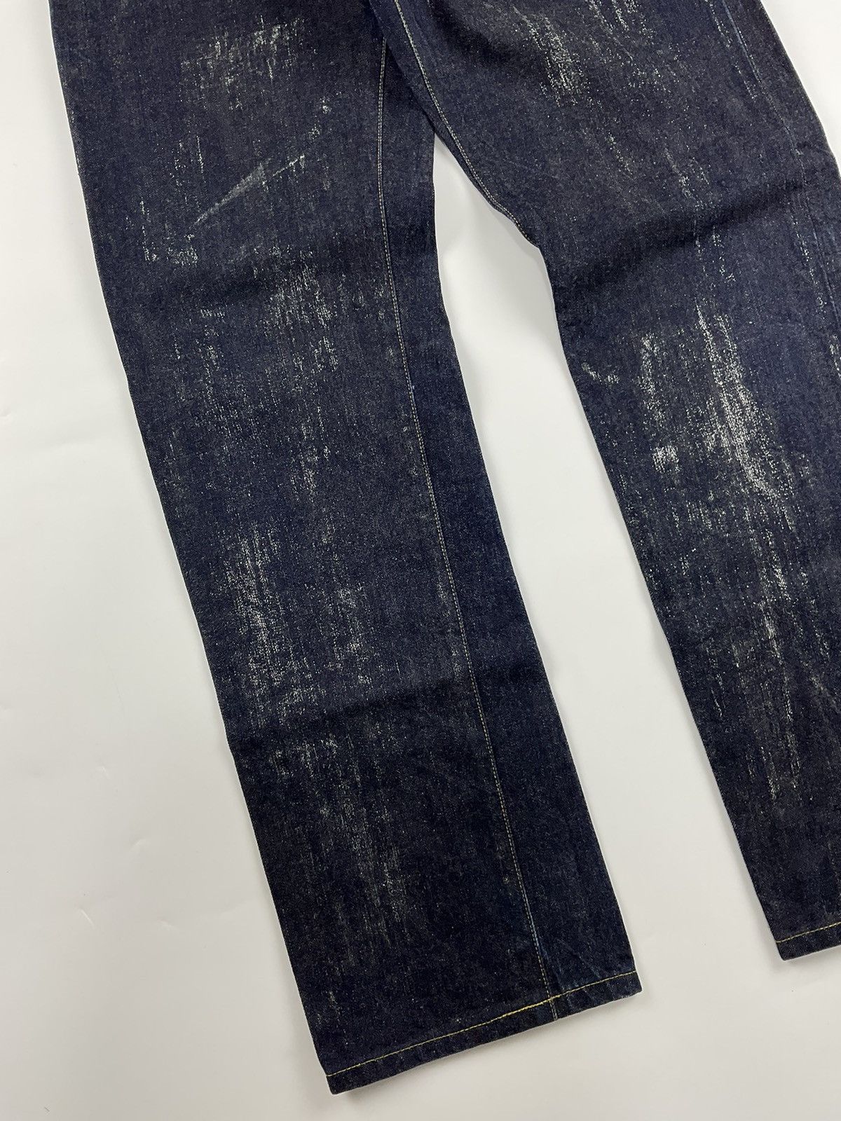 Comme des Garcons Comme des Garcons Homme AD2002 Coated Selvedge Denim Size US 30 / EU 46 - 4 Thumbnail