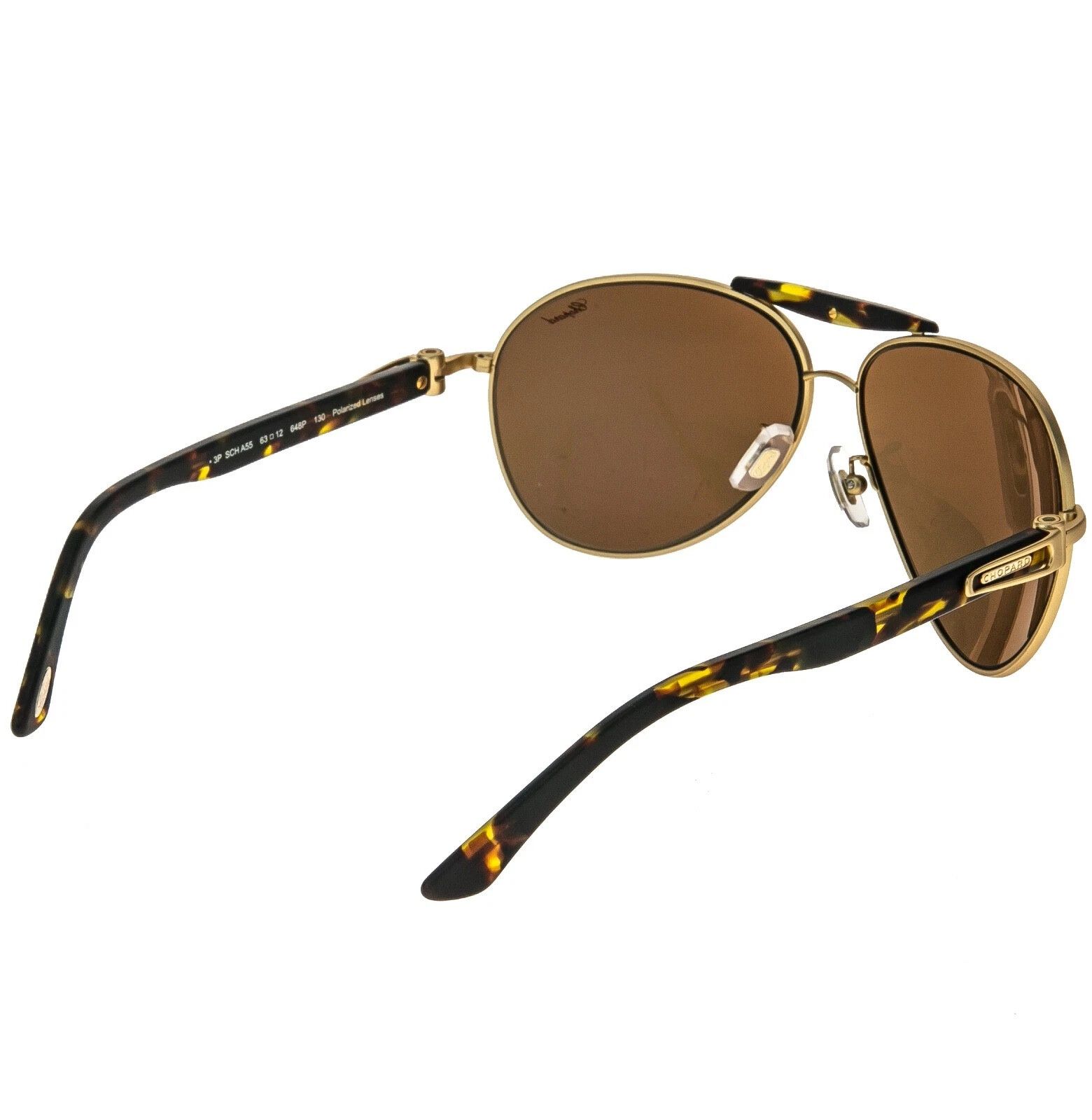 Chopard CHOPARD SCHA55S A55 SUPERFAST Aviator Unisex Sunglasses Size ONE SIZE - 6 Thumbnail