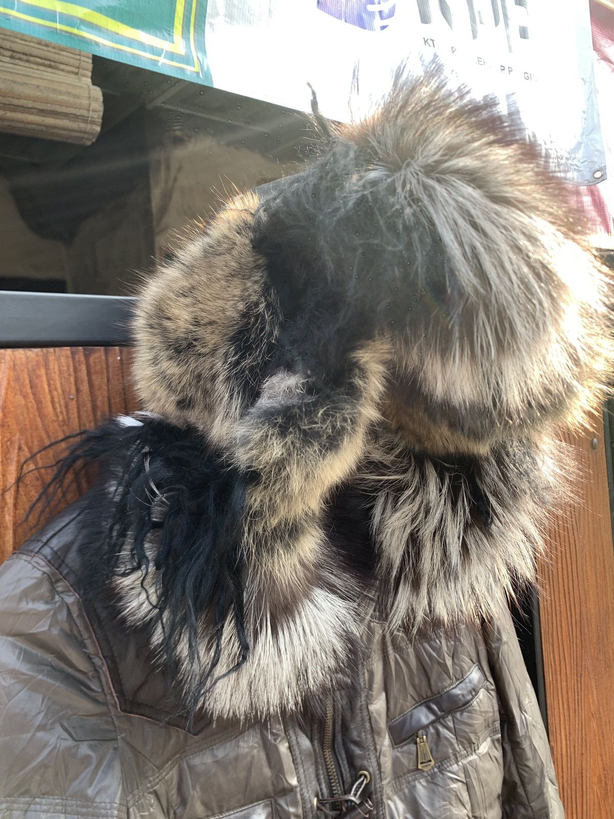 If Six Was Nine × Japanese Brand × Le Grande Bleu (L.G.B.) japanese silver blue fox tibet lamb fur jacket Size US S / EU 44-46 / 1 - 3 Thumbnail