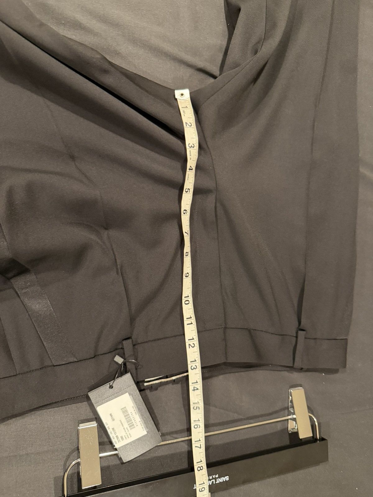 Saint Laurent Paris Saint laurent mens 2023 tuxedo dress pants. 52/36. $1950 Size US 36 / EU 52 - 9 Thumbnail