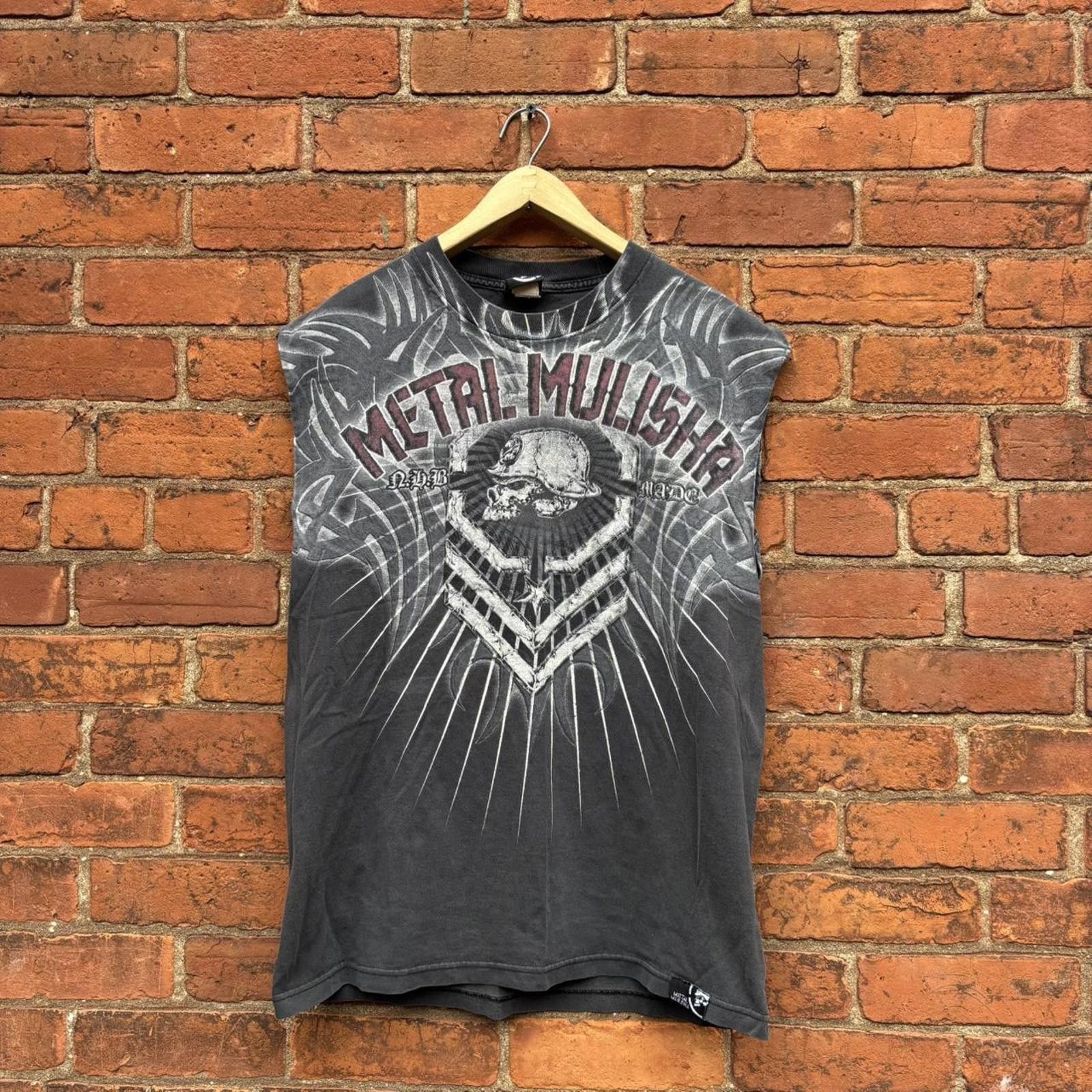 Metal Mulisha Vintage metal Mulisha cut off tank top 00s L Size US L / EU 52-54 / 3 - 1 Thumbnail