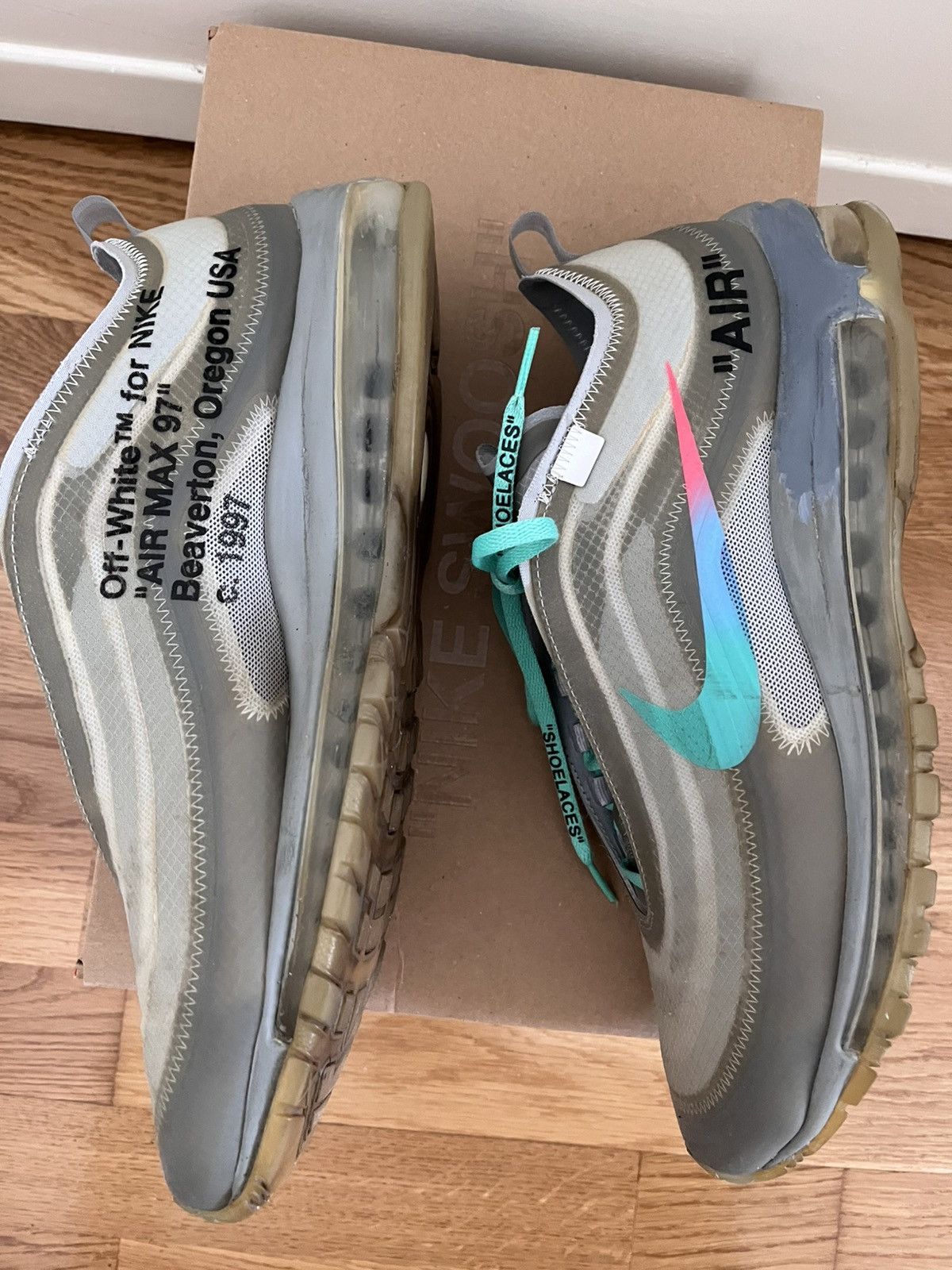 Nike Air max 97 Menta Size US 11.5 / EU 44-45 - 8 Thumbnail
