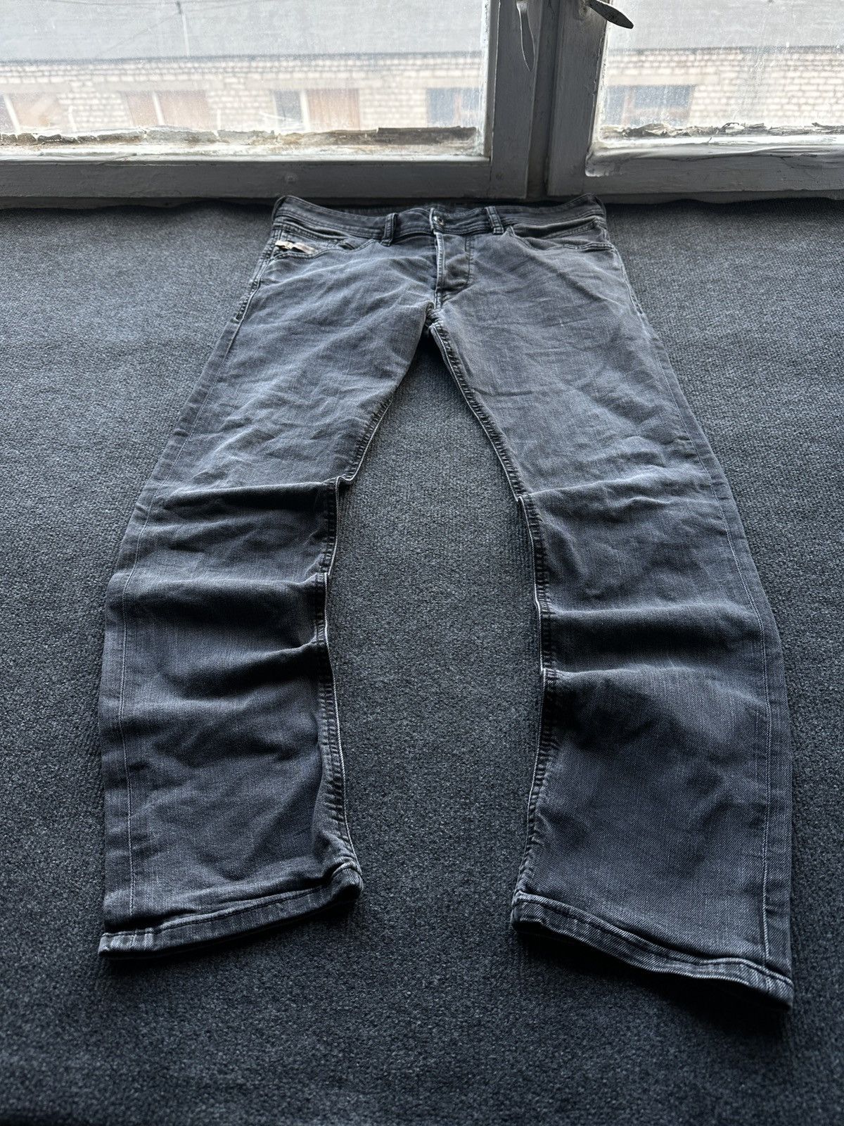 Diesel 🚨 RARE DIESEL MEN DENIM JEANS AVANT GARDE IFSIXWASNINE Y2K Size US 34 / EU 50 - 1 Thumbnail