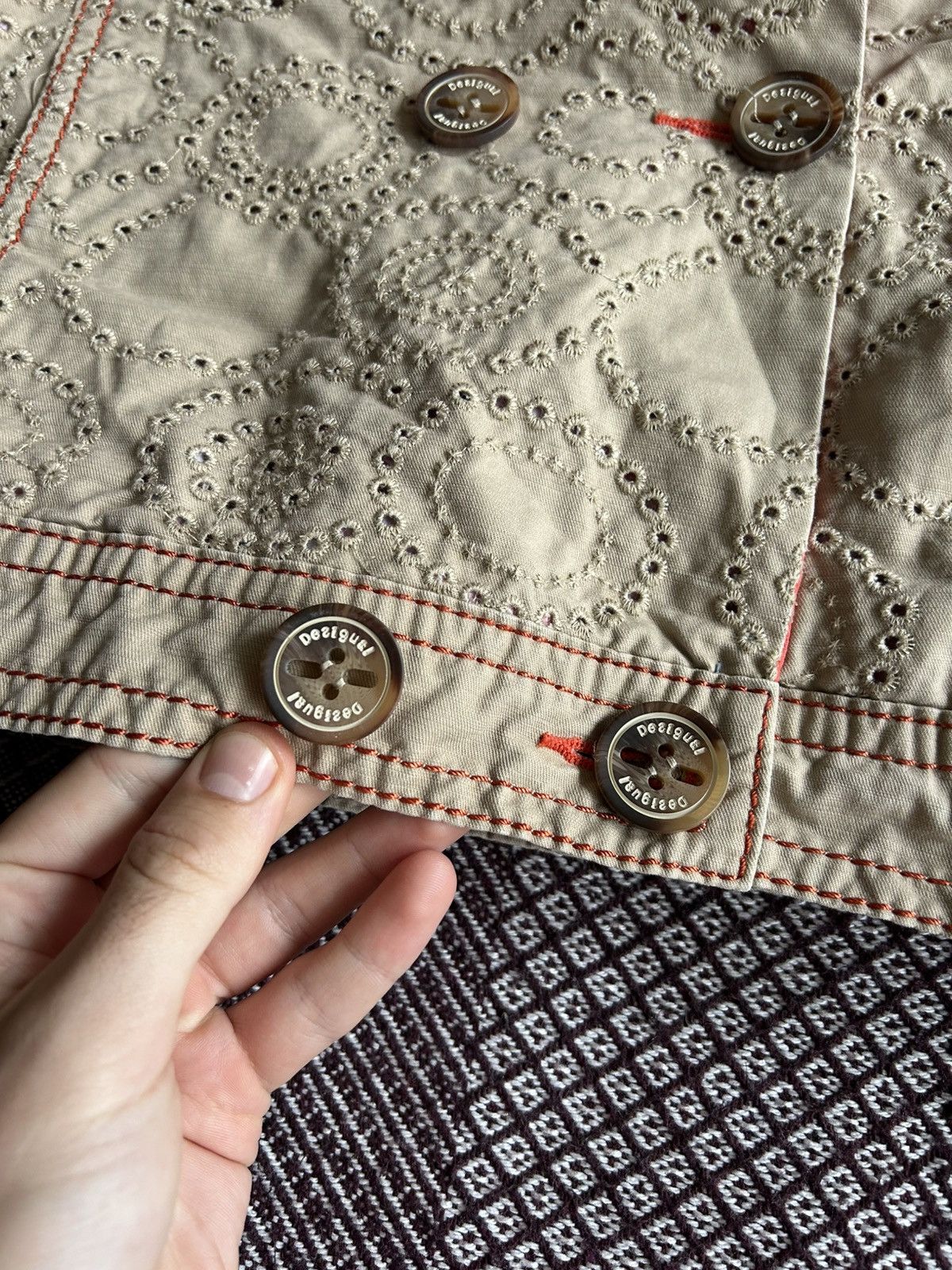 Desigual Vintage Desigual Women Jacket Size 42 Streetwear Solid Style Size M / US 6-8 / IT 42-44 - 4 Thumbnail