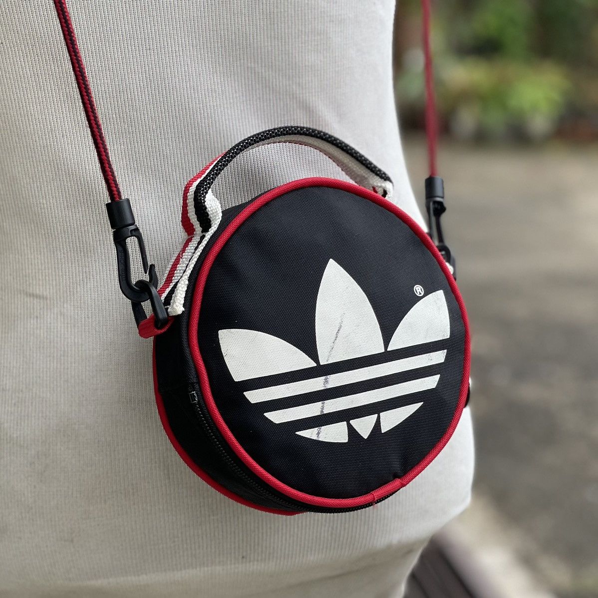 Adidas × Vintage 90's Vintage Adidas Trefoil Crossbody Size ONE SIZE - 2 Thumbnail