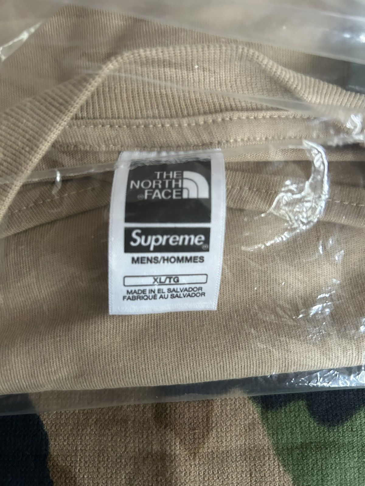 Supreme × The North Face Supreme The North Face S/S Top / Tee Khaki XL SS24 Size US XL / EU 56 / 4 - 7 Thumbnail
