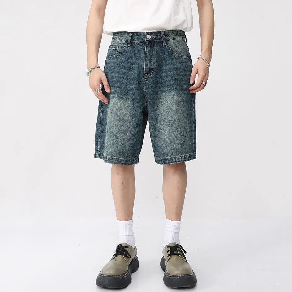 Japanese Brand × Vintage Retro Vintage Washed Jorts Shorts Size US 29 - 1 Thumbnail