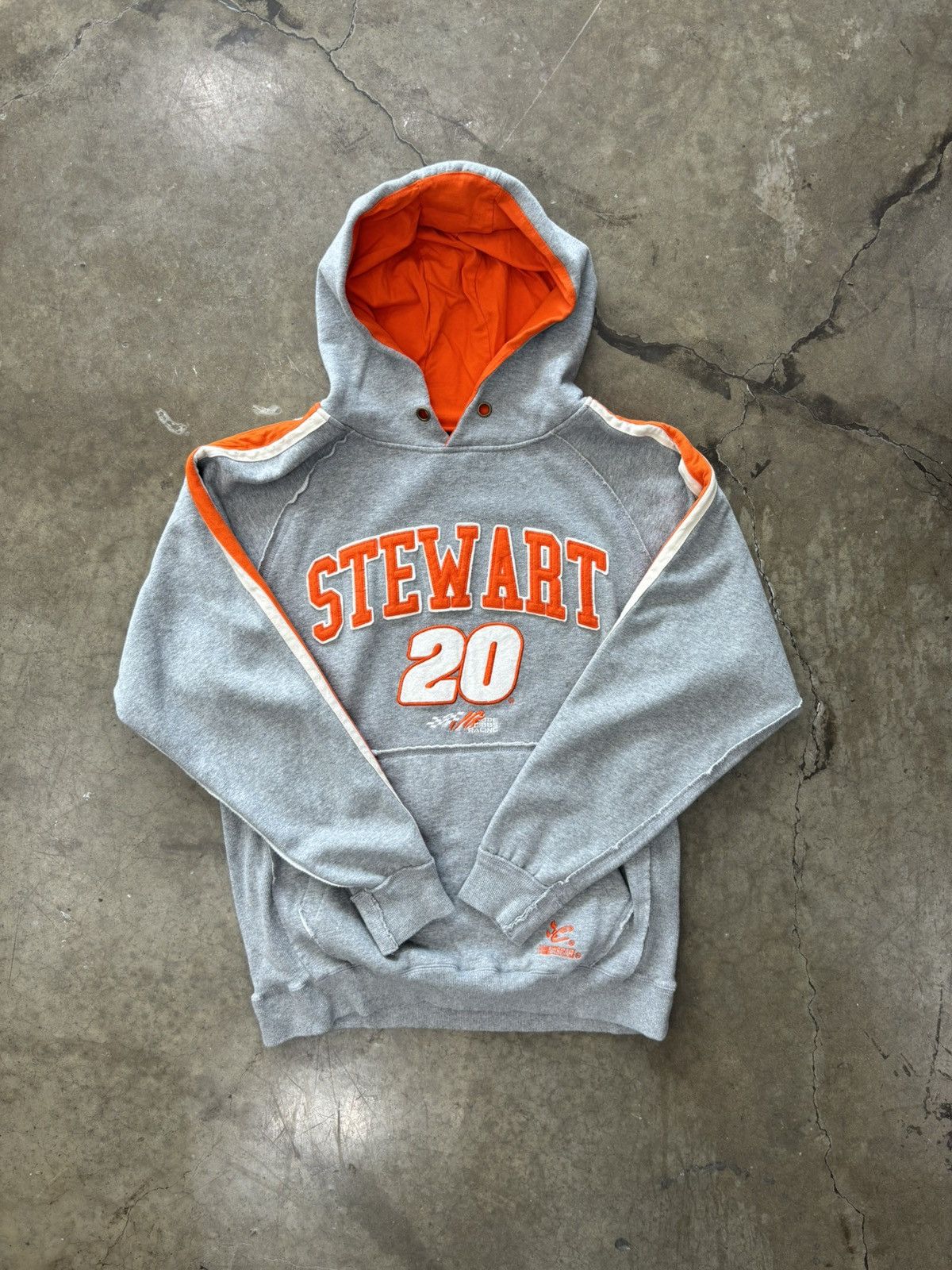 NASCAR × Vintage Vintage NASCAR Joe Gibbs Racing Tony Stewart Hoodie Medium Size US M / EU 48-50 / 2 - 2 Thumbnail