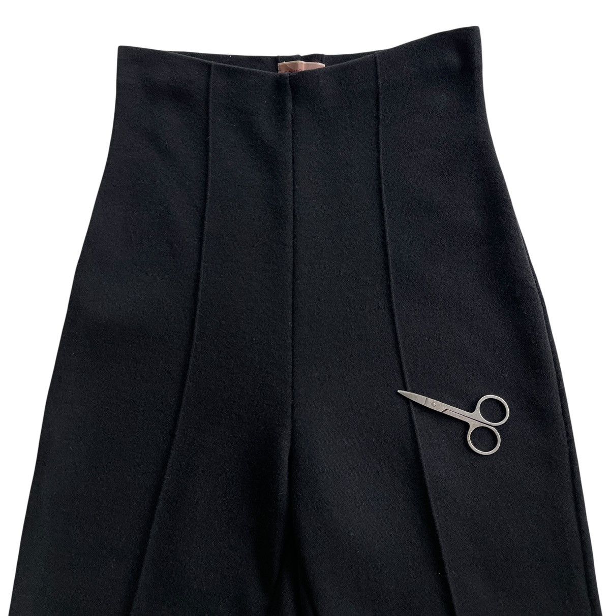 Romeo Gigli AW1990 Archive Romeo Gigli High Waist Black Trousers Size 30" / US 8 / IT 44 - 5 Thumbnail